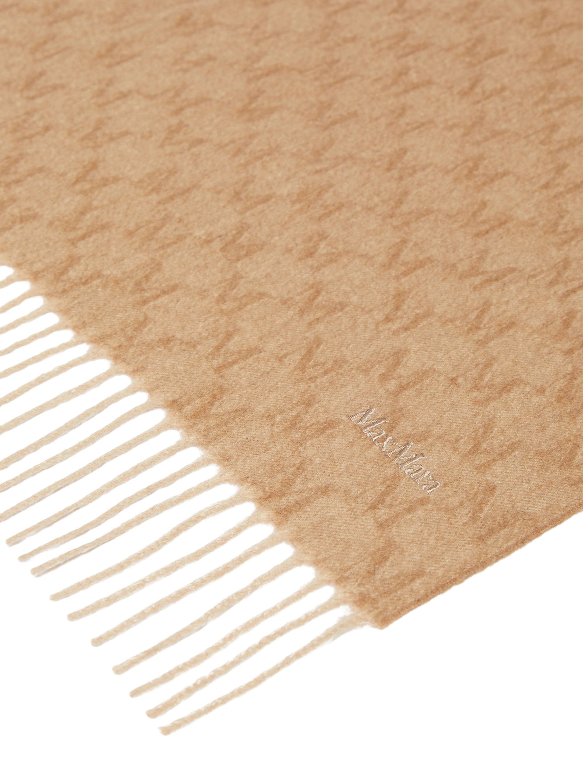 Max Mara Scarfs Camel Wool