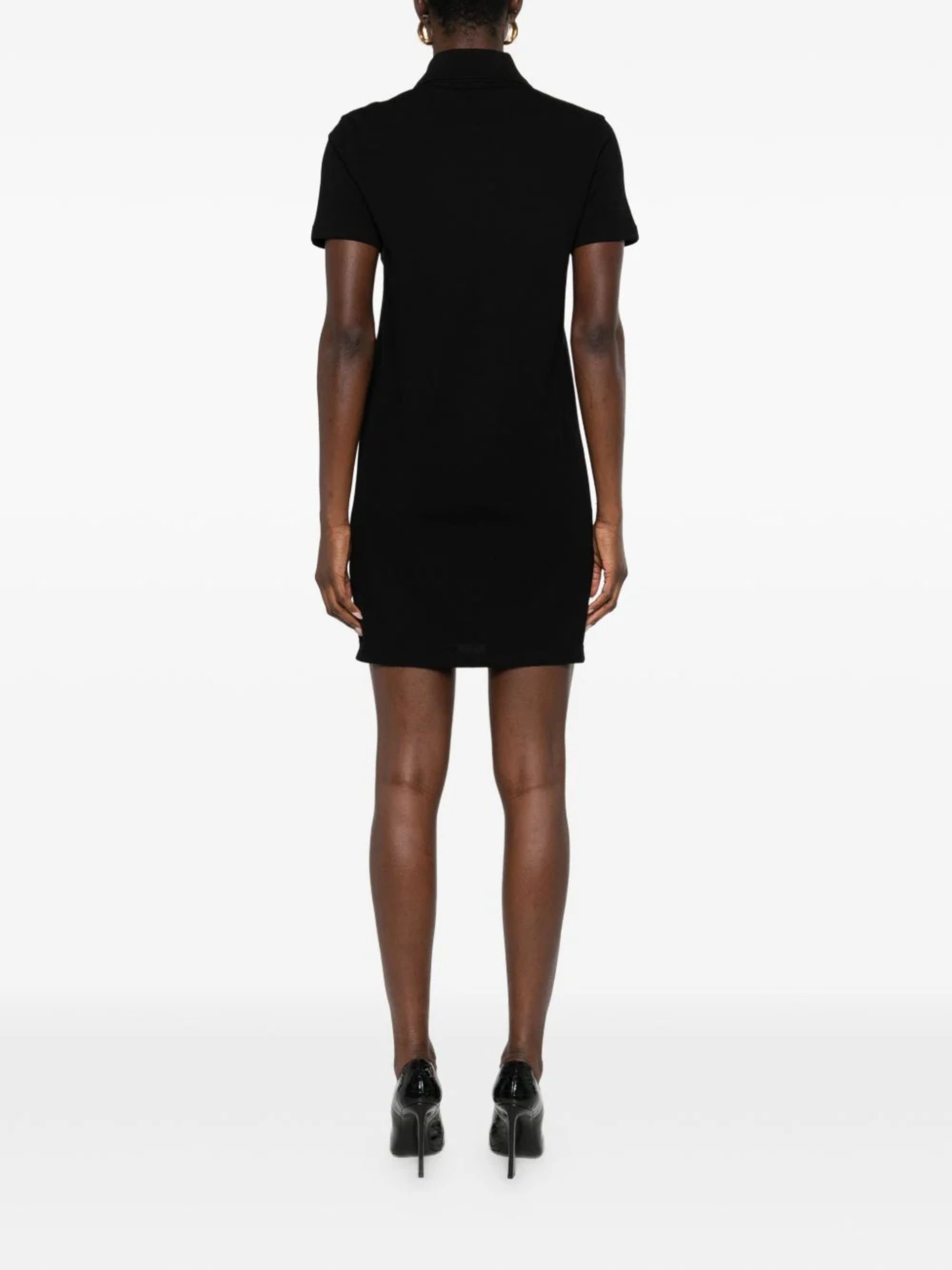 Saint Laurent Dresses Black Cotton