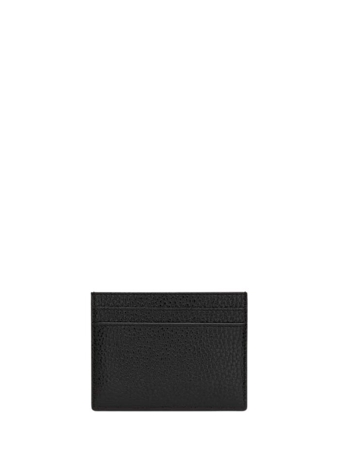 Saint Laurent Wallets Black Calf Leather
