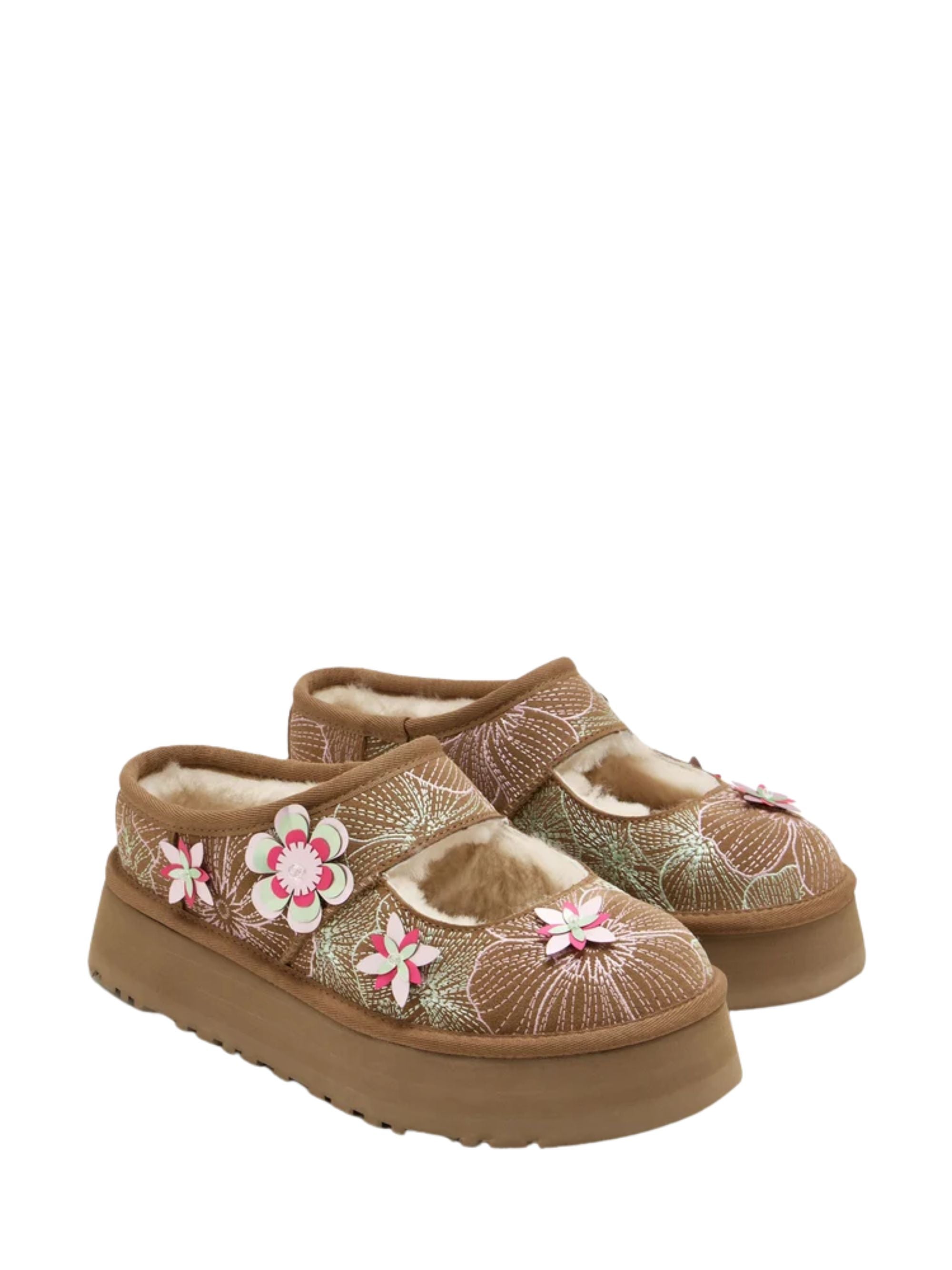 UGG Flat shoes Brown Leather