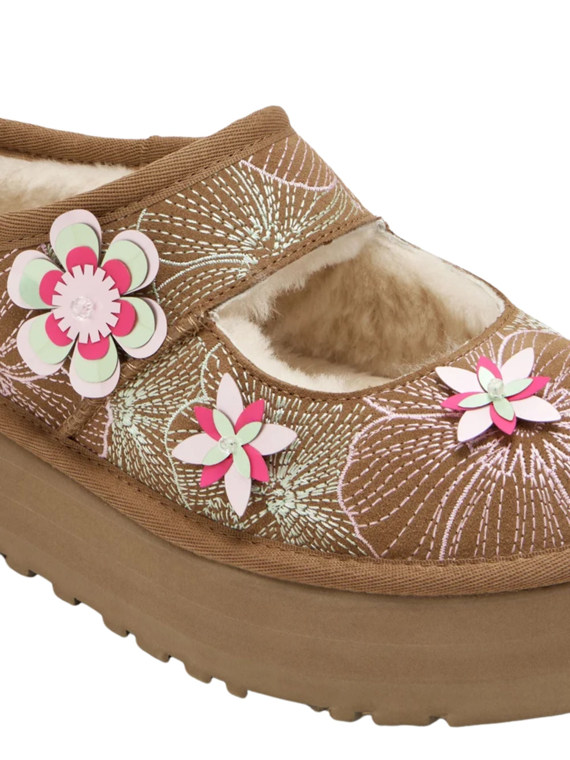 UGG Flat shoes Brown Leather