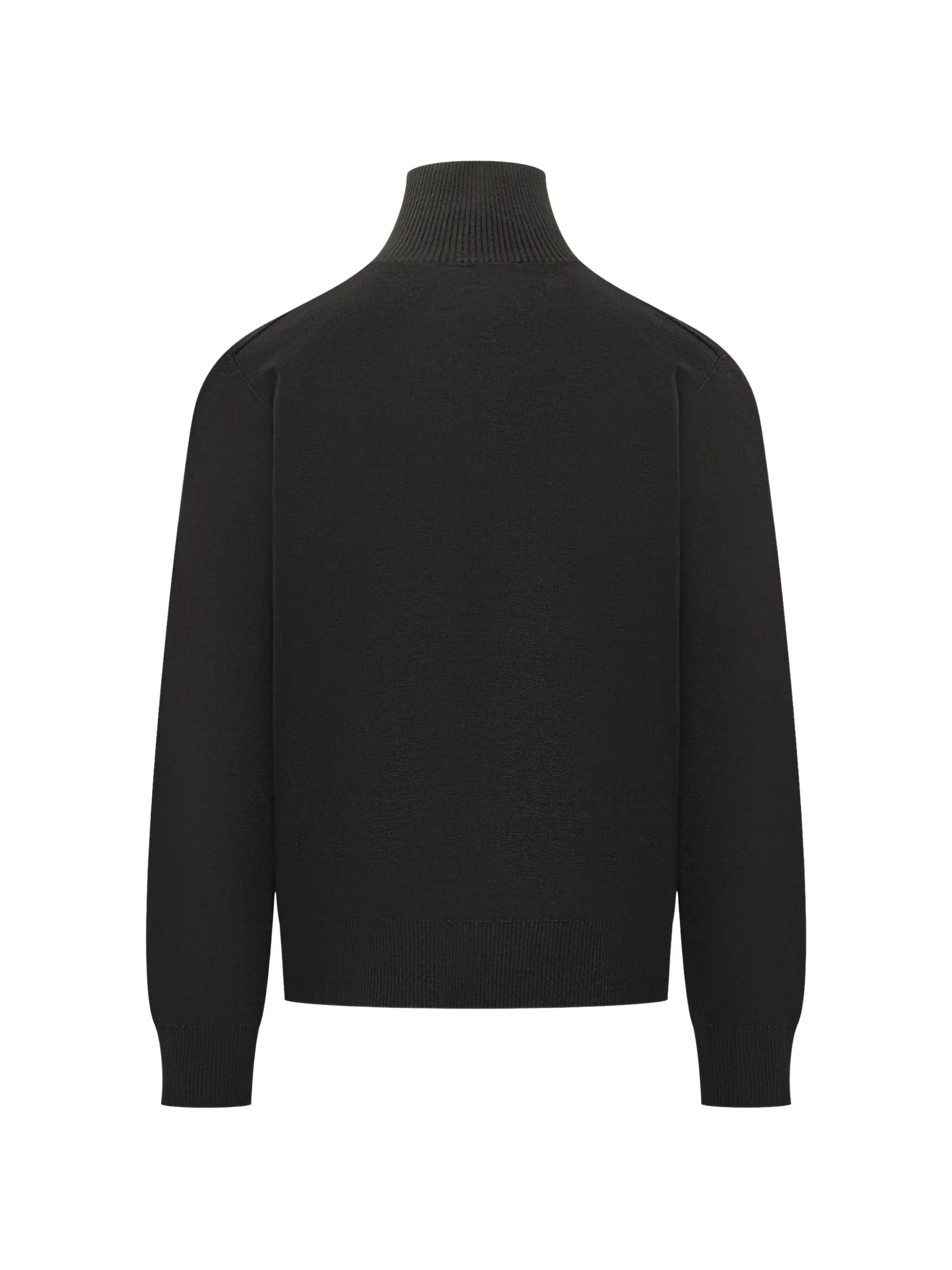 Burberry Sweaters Black Wool Cotton