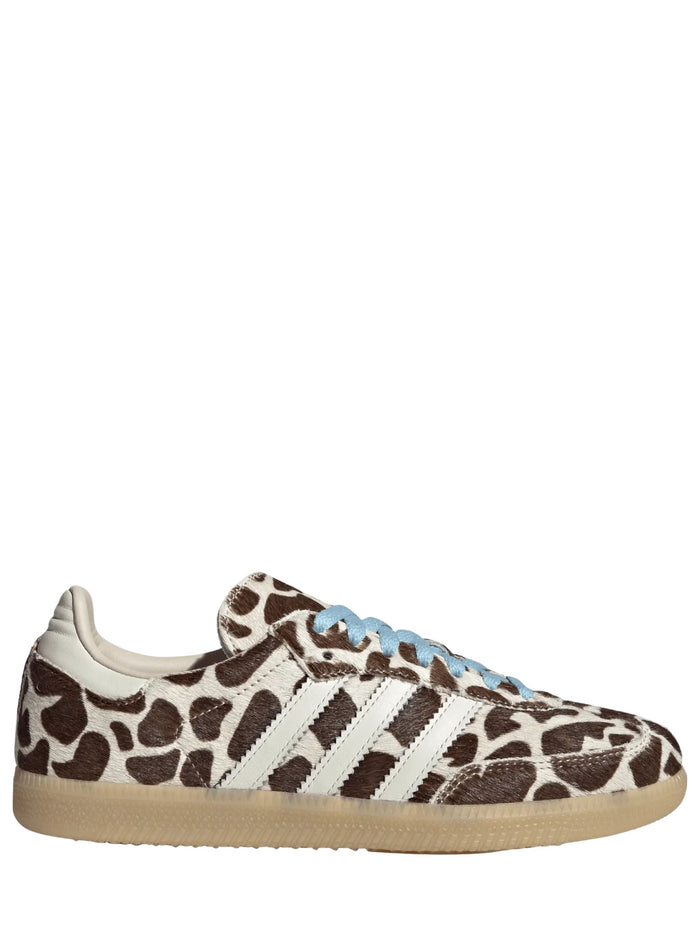 Adidas Sneakers White Leather Synthetics