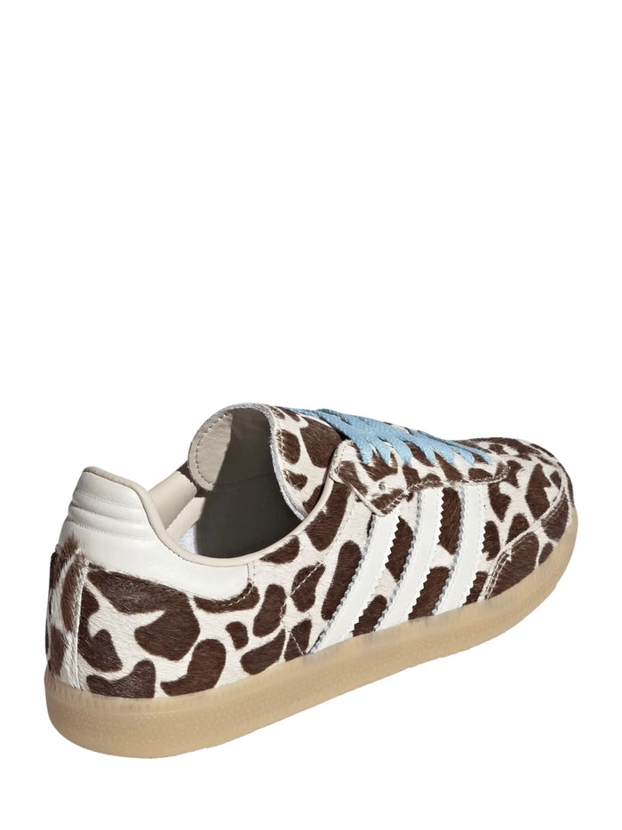 Adidas Sneakers White Leather Synthetics