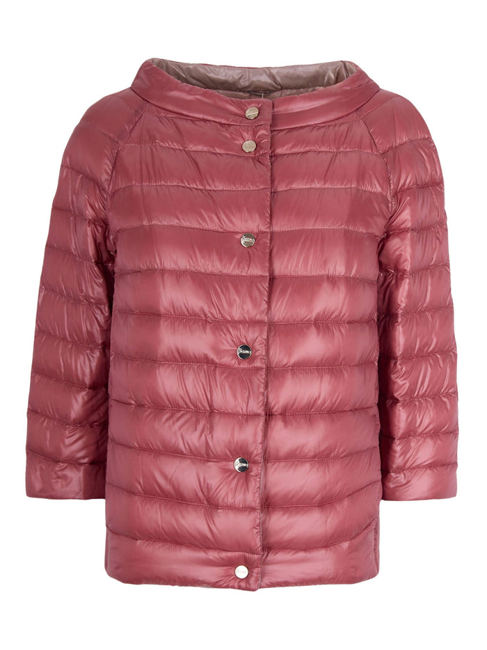 Herno Coats Pink Polyamide
