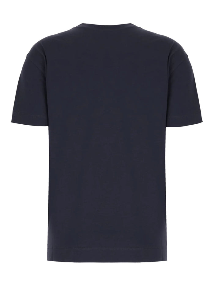 Brunello Cucinelli T-shirts and Polos Blue Cotton