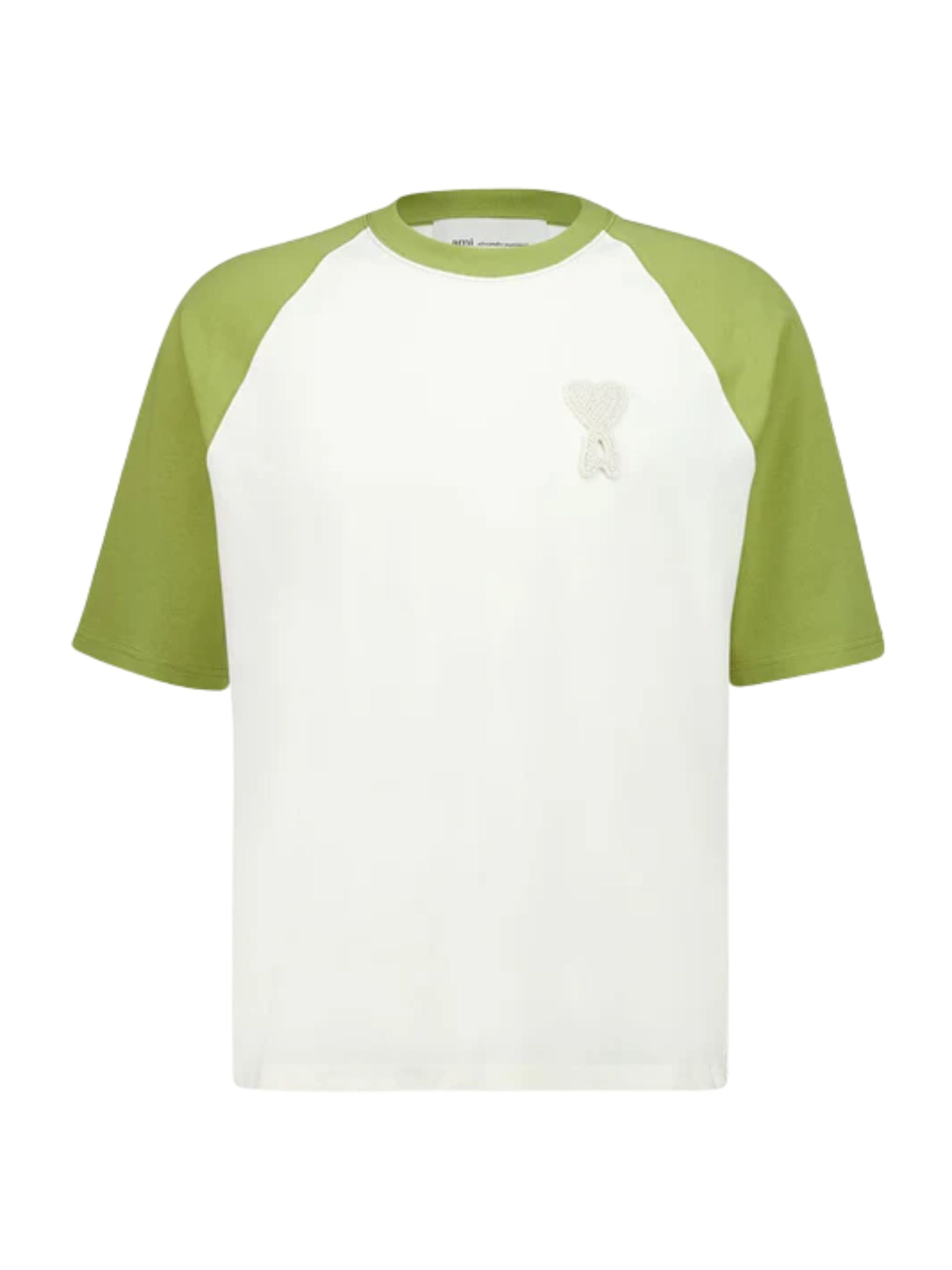 Ami Paris T-Shirts And Polos Green Cotton