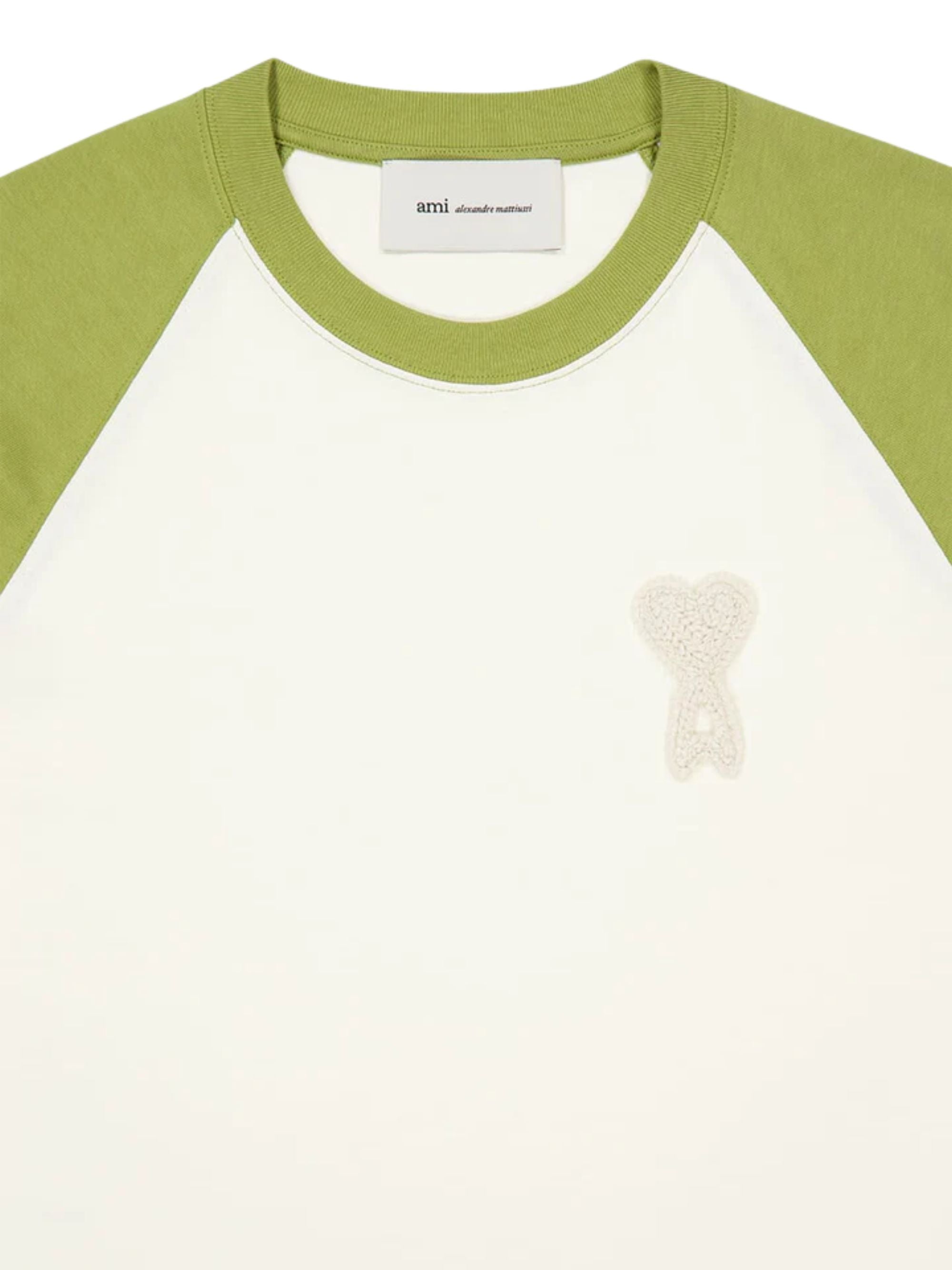Ami Paris T-Shirts And Polos Green Cotton
