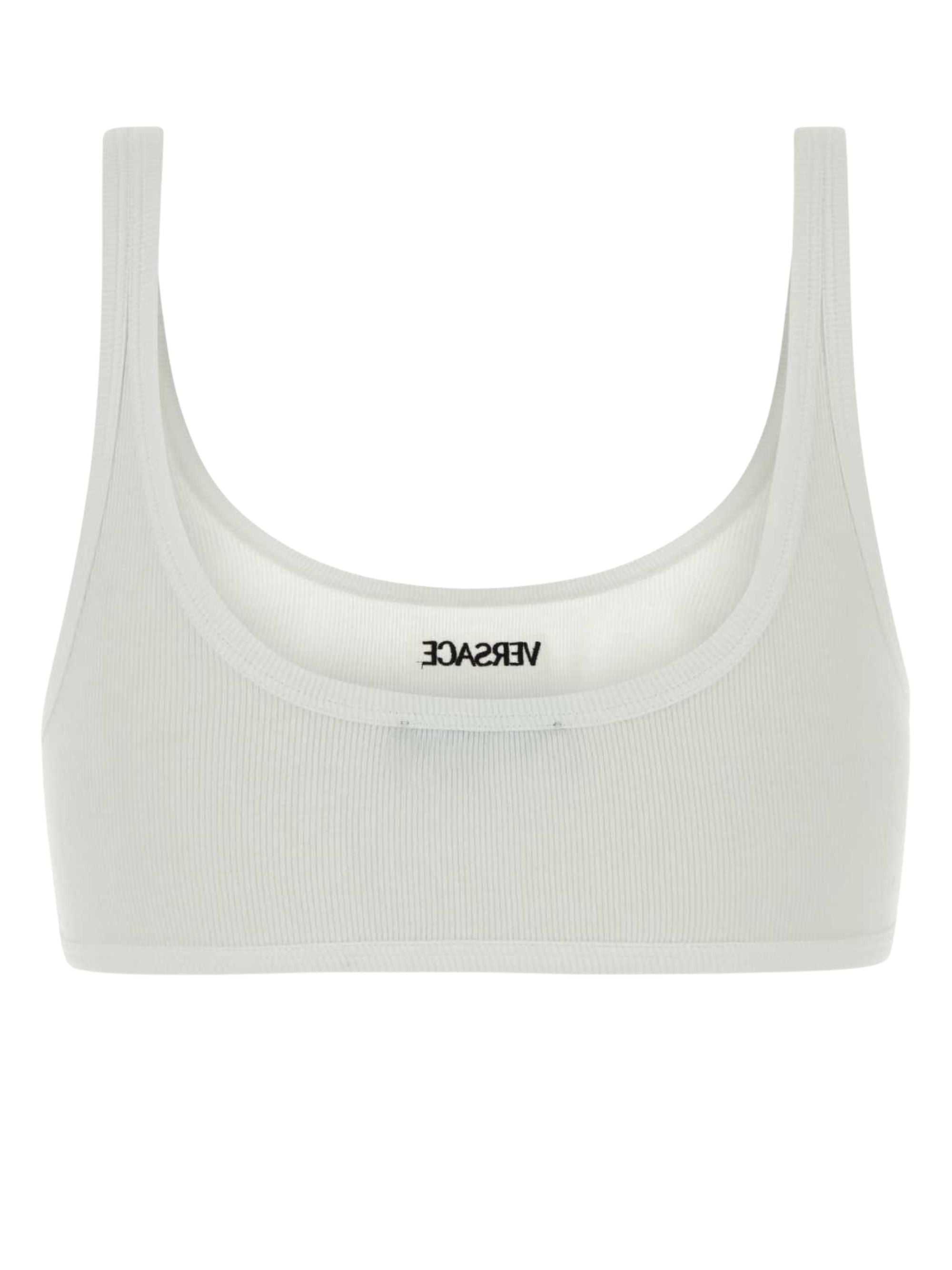 Versace Underwear White Elastane Cotton