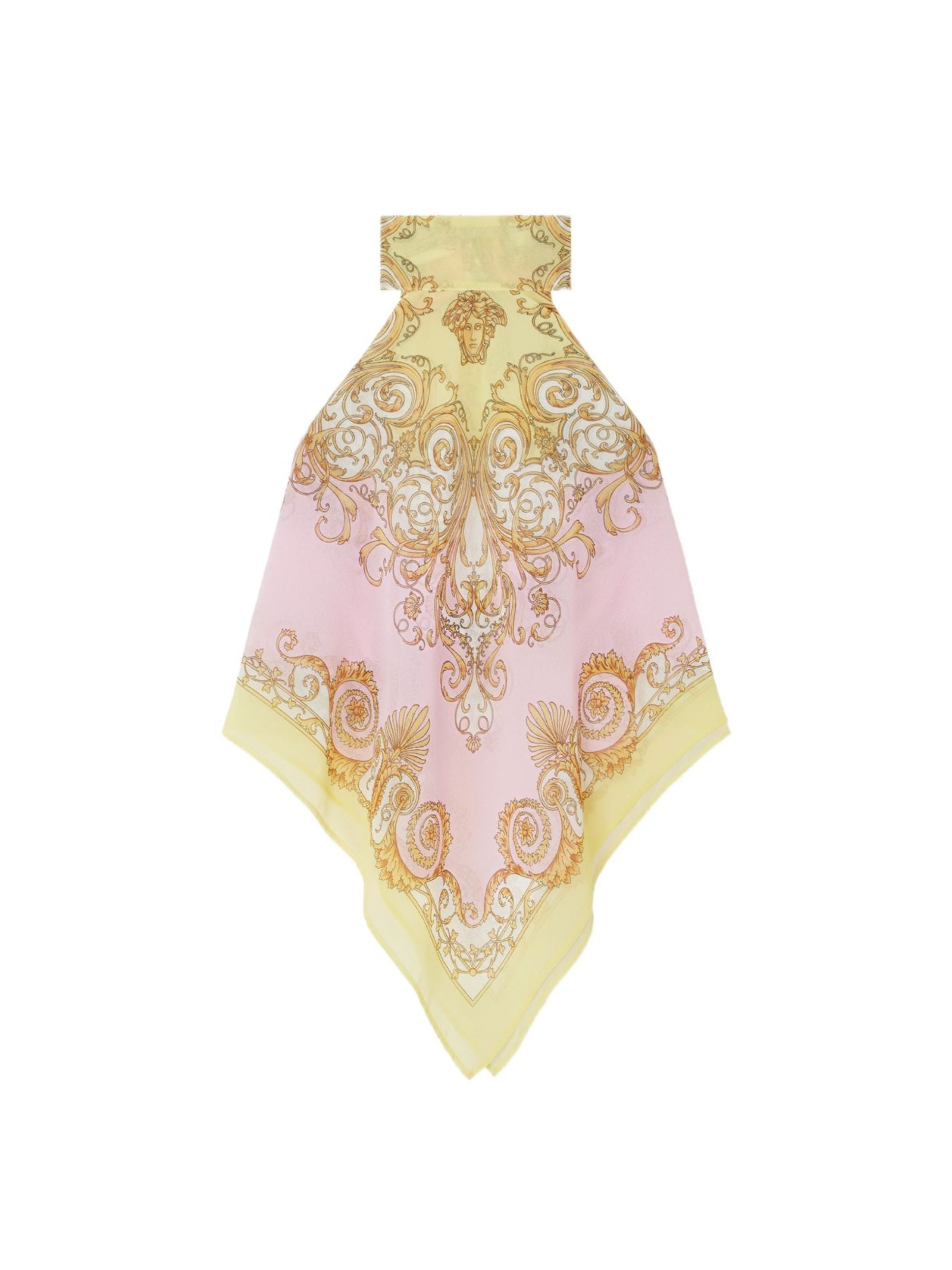 Versace Top Yellow Polyester
