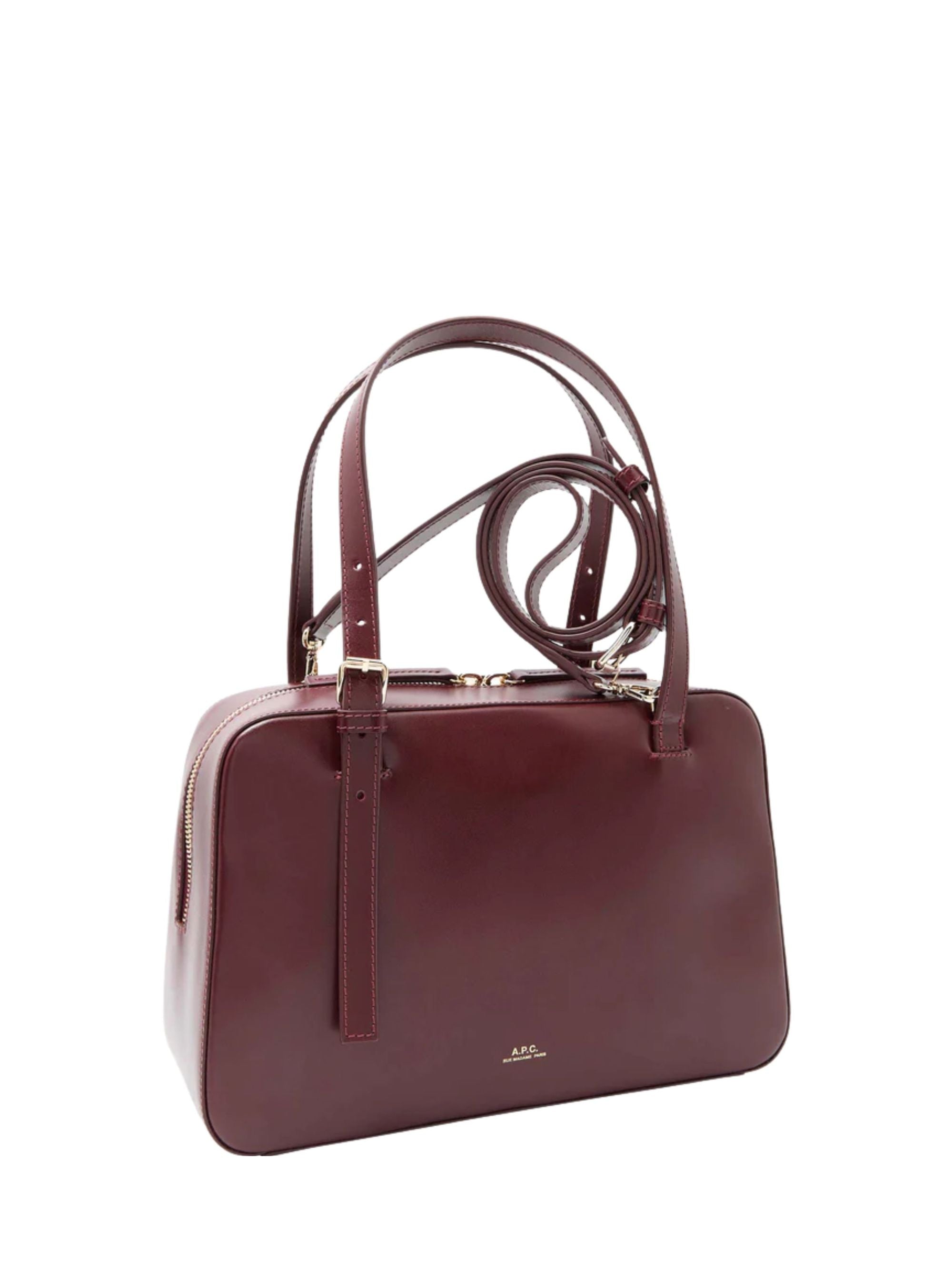 A.P.C. Bags Bordeaux Cow Leather