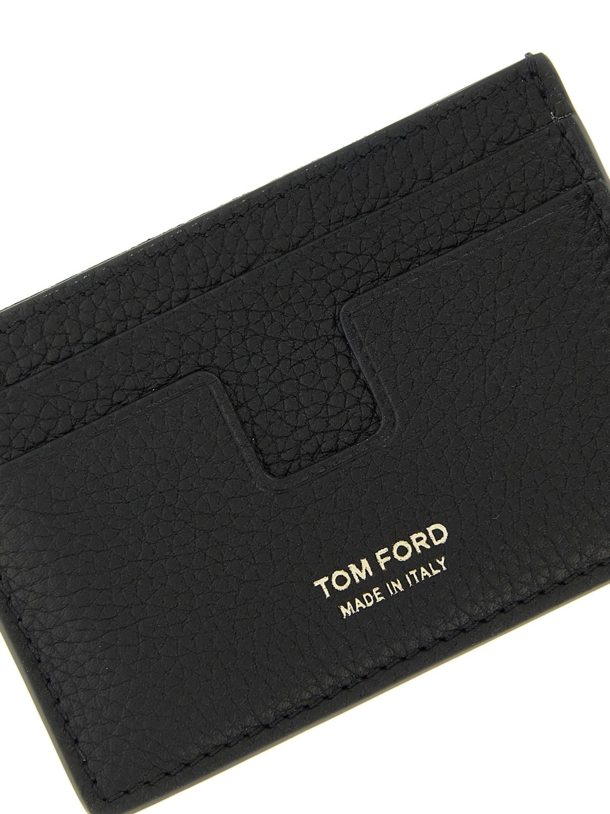 Tom Ford Wallets Black Calf Leather