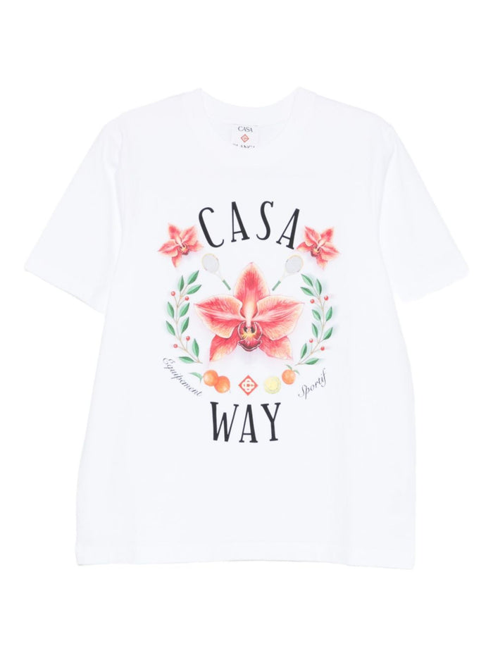Casablanca T-Shirts And Polos White Organic Cotton
