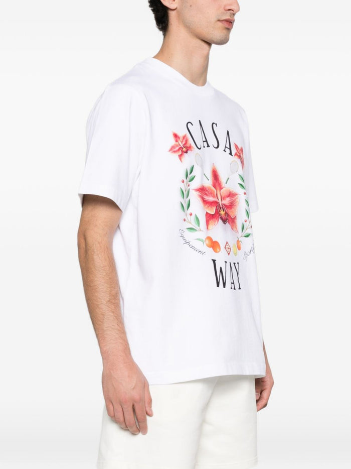 Casablanca T-Shirts And Polos White Organic Cotton