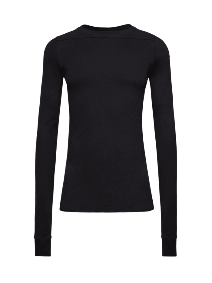 MONCLER X RICK OWENS T-shirts and Polos Black Cotton