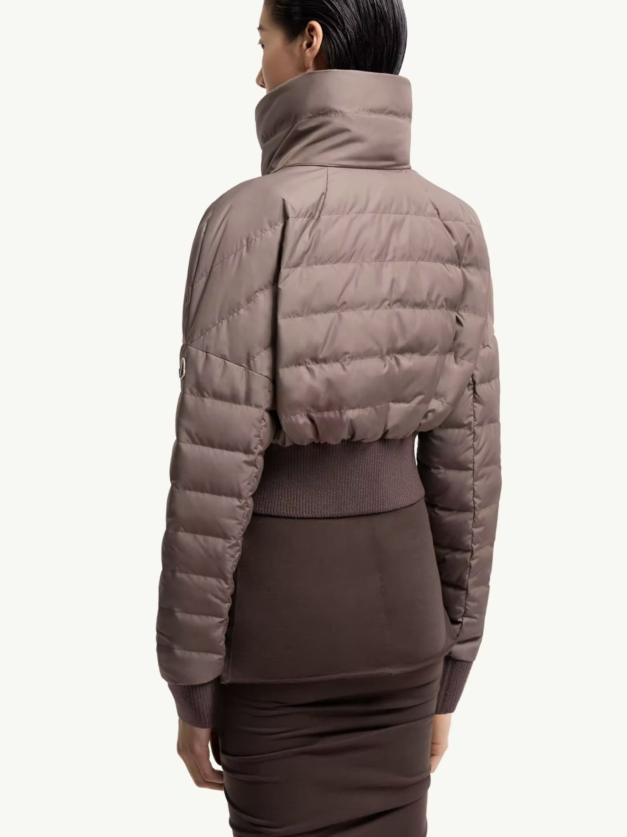 MONCLER X RICK OWENS Coats Brown Polyester