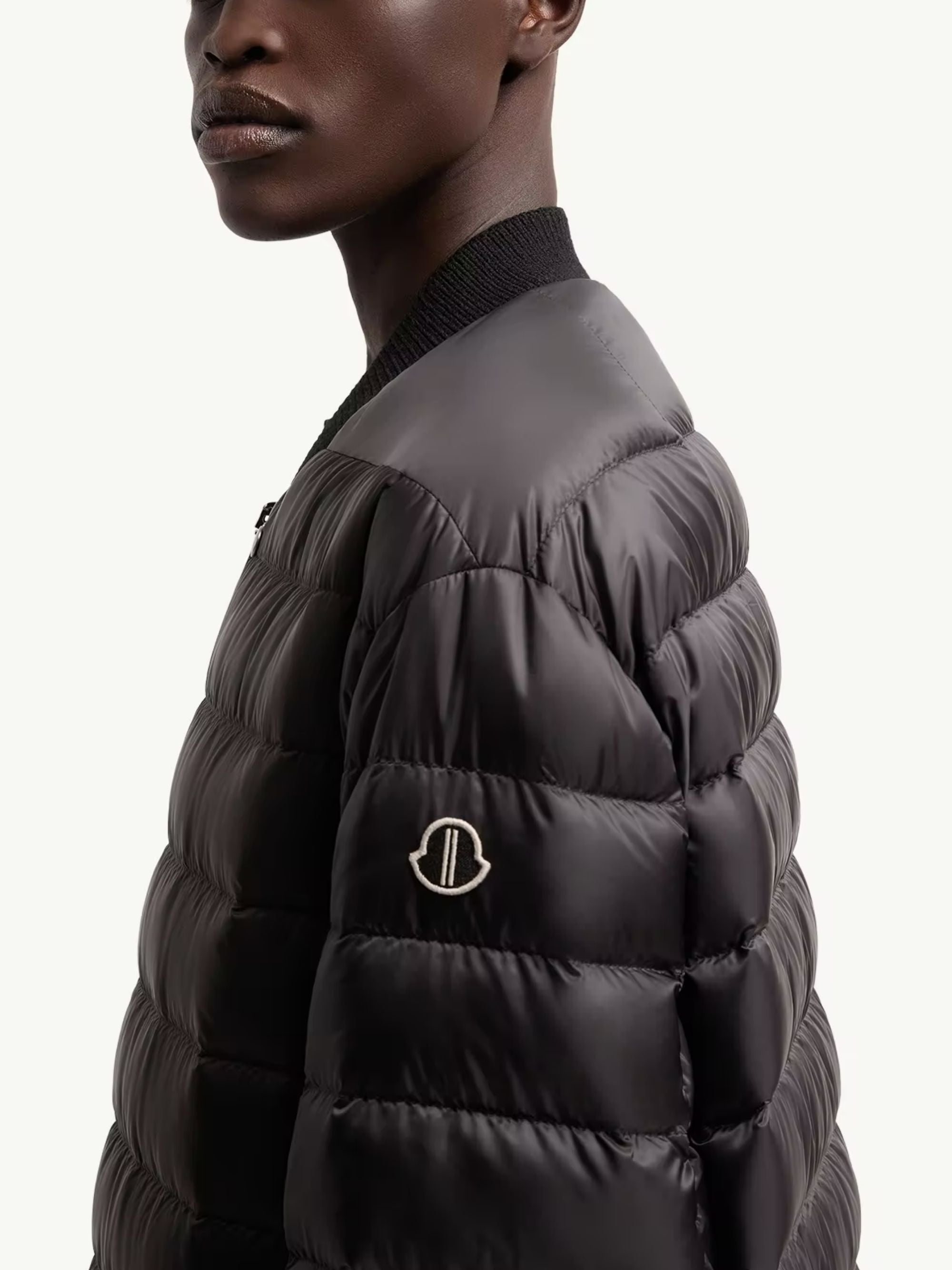 MONCLER X RICK OWENS Coats Black Polyester