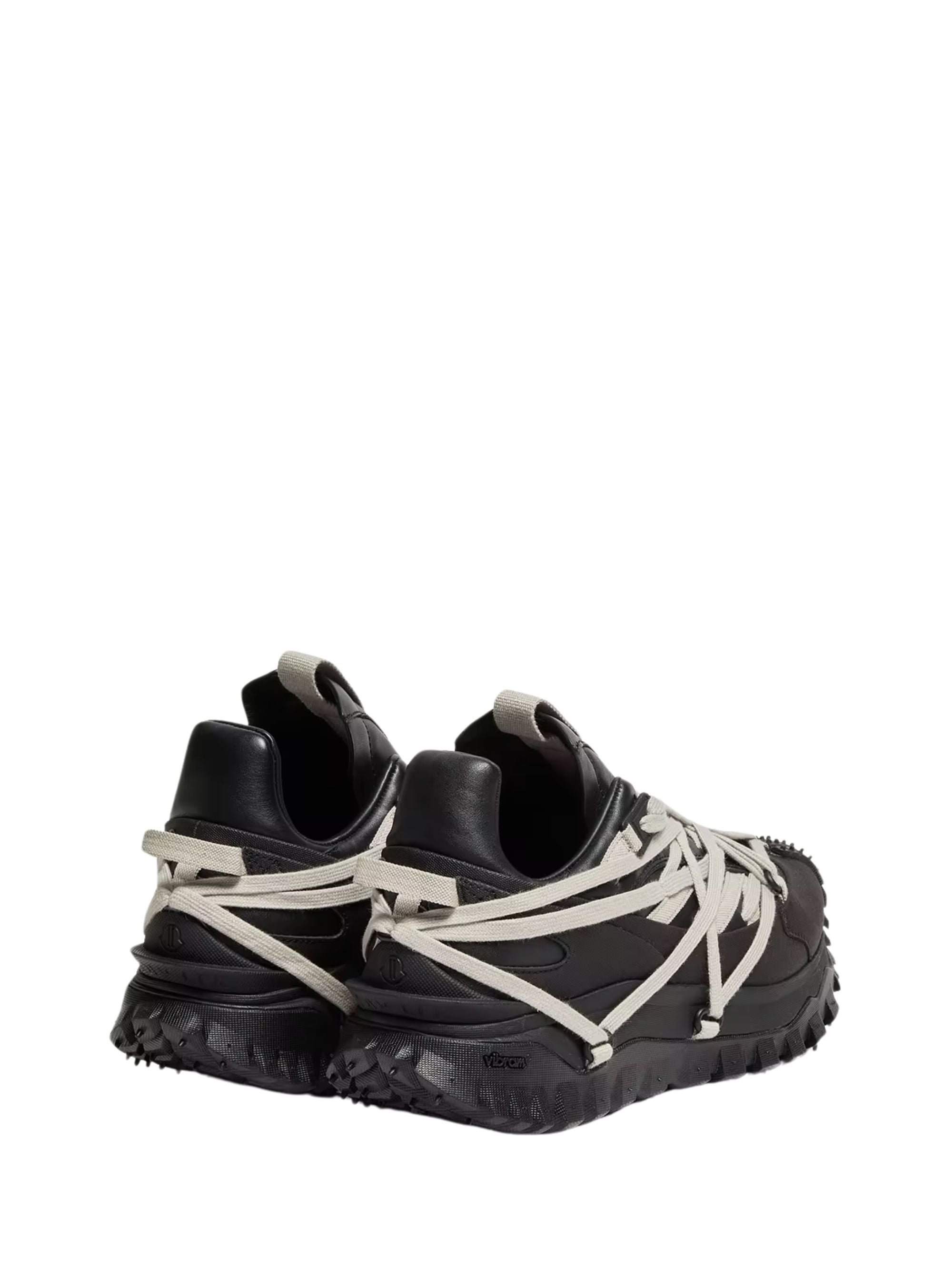Moncler X Rick Owens Sneakers Black Cow Leather