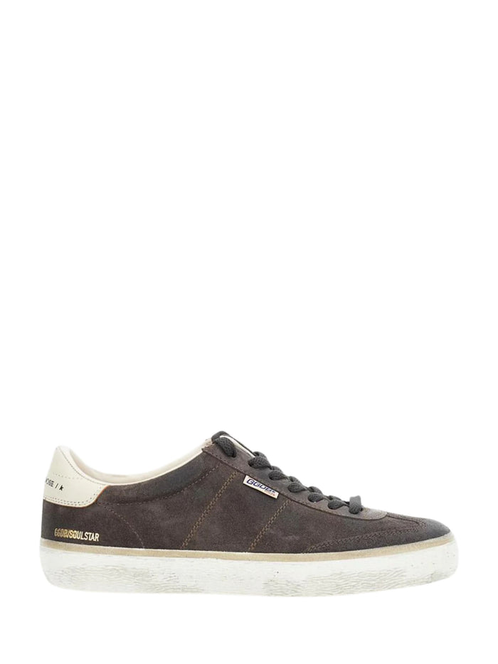 Golden Goose Sneakers Grey Cow Leather Goat