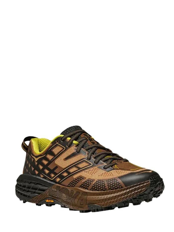 HOKA Sneakers Brown Textile Synthetic