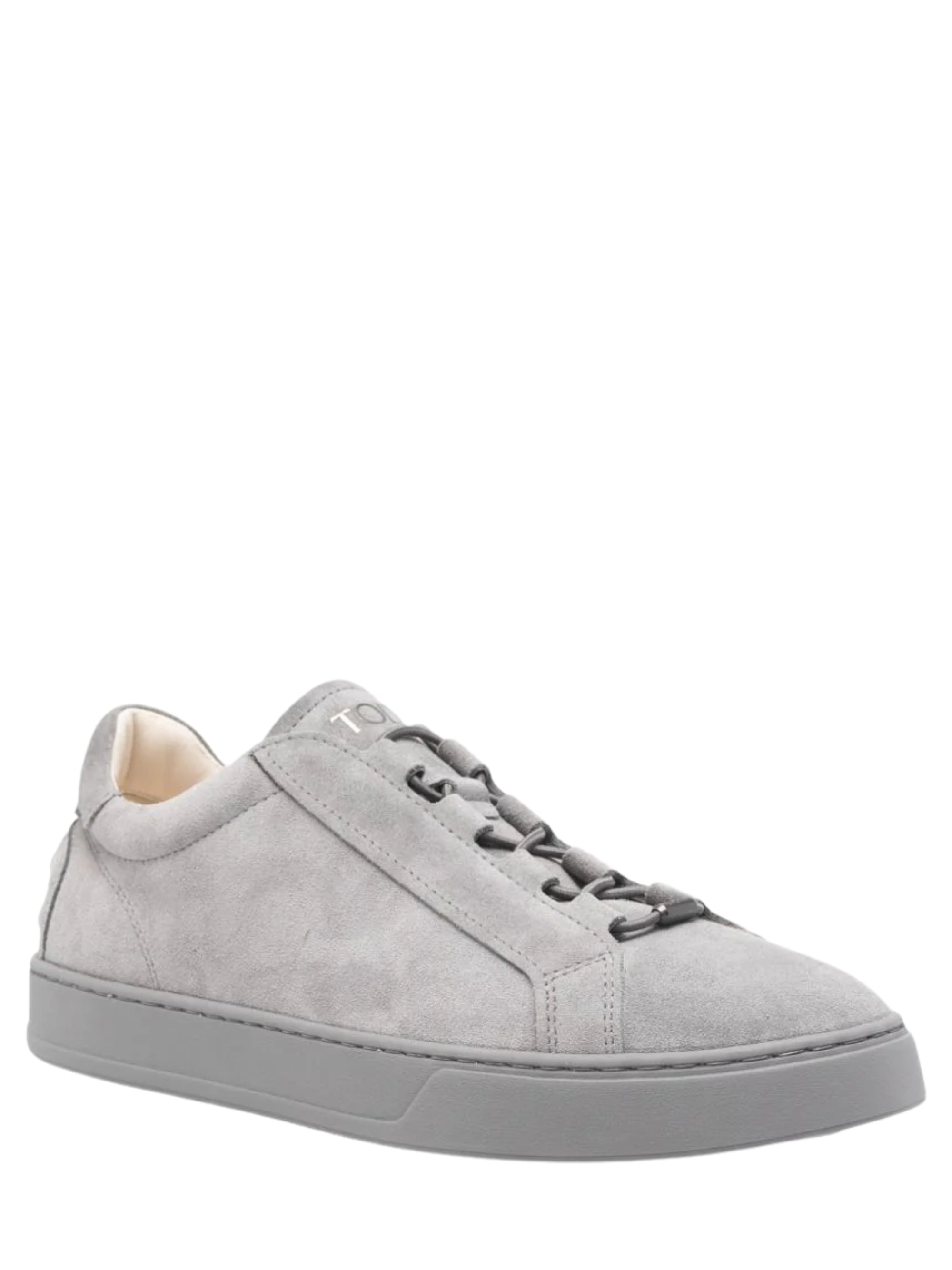 Tods Sneakers Grey Calfskin
