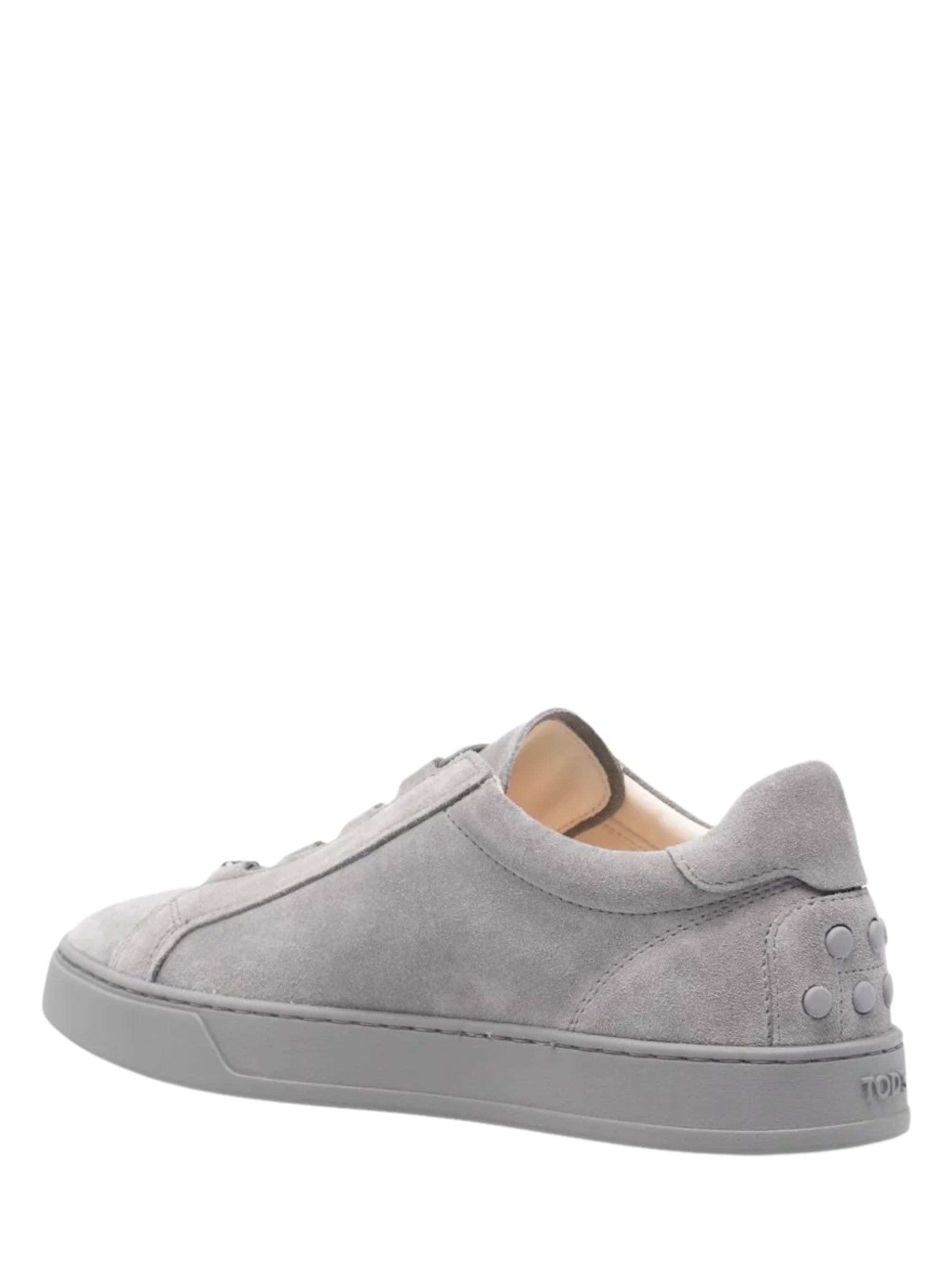 Tods Sneakers Grey Calfskin