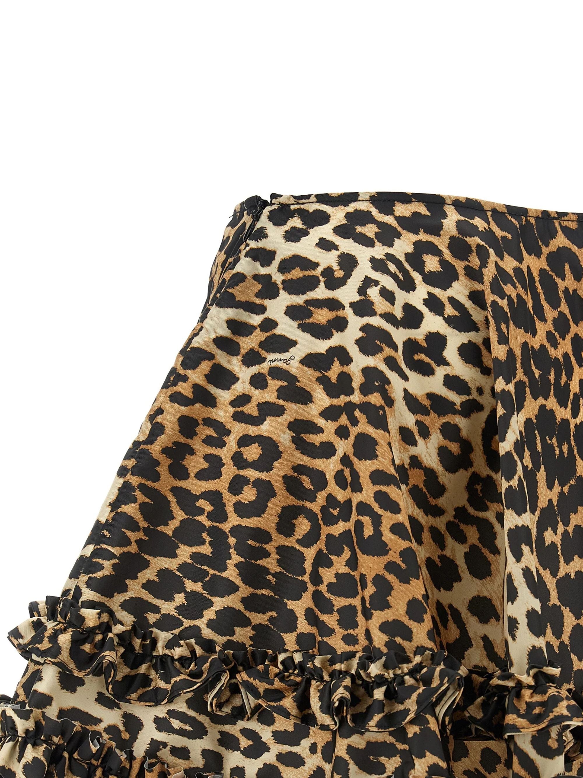 GANNI Skirts MultiColour Recycled Polyamide