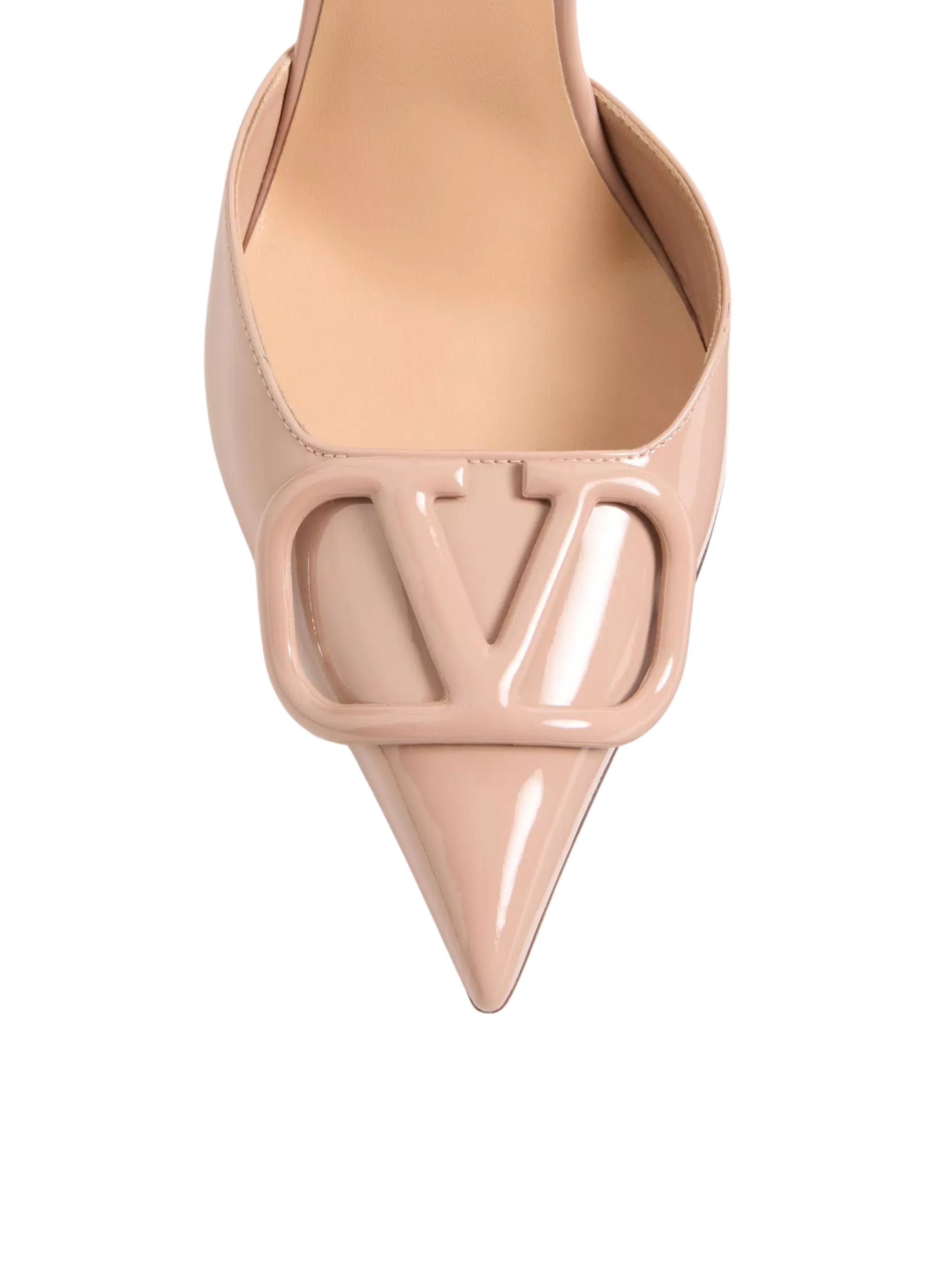 Valentino Garavani With Heel Pink Calf Leather