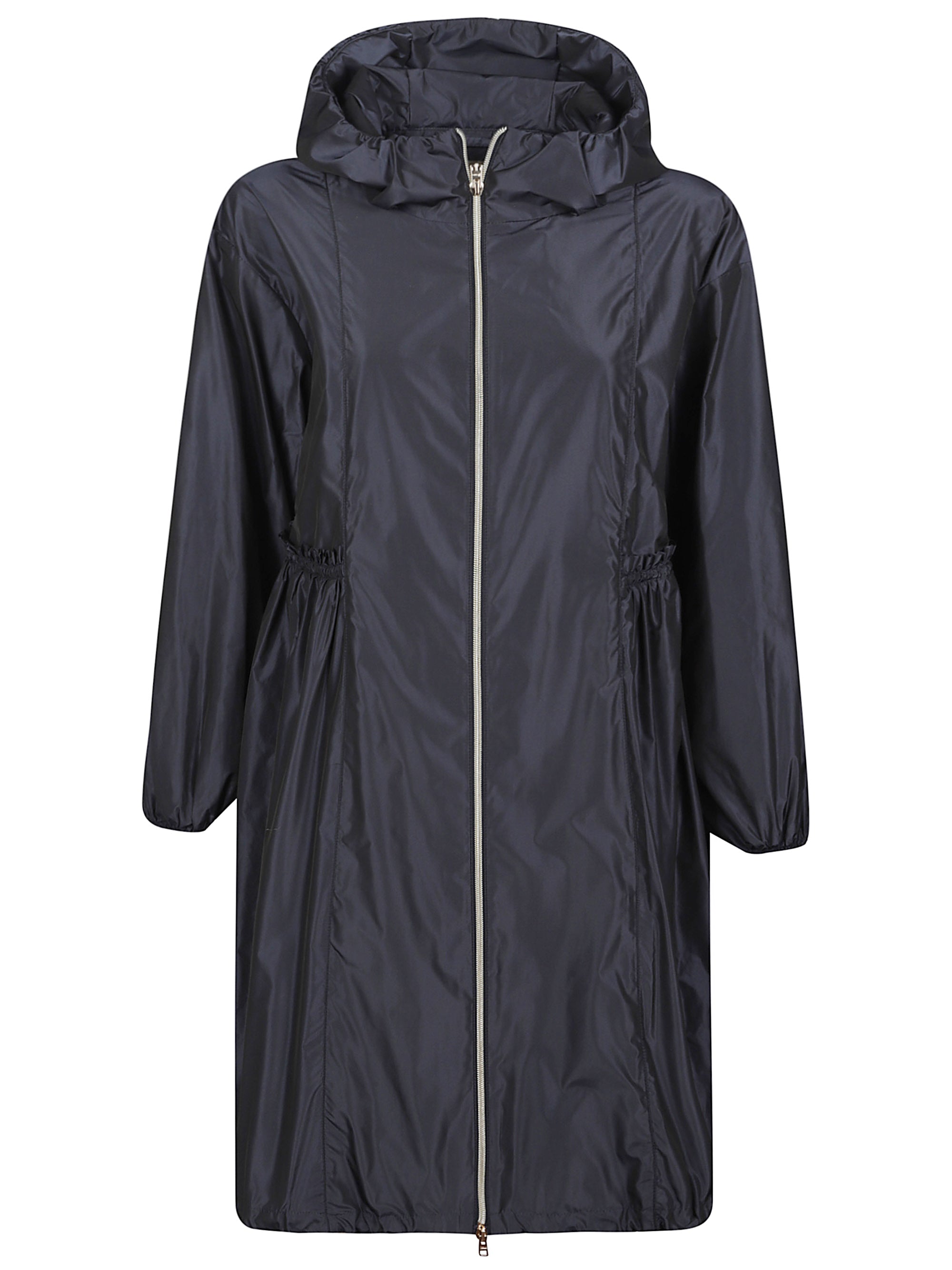 Herno Coats Blue Polyester