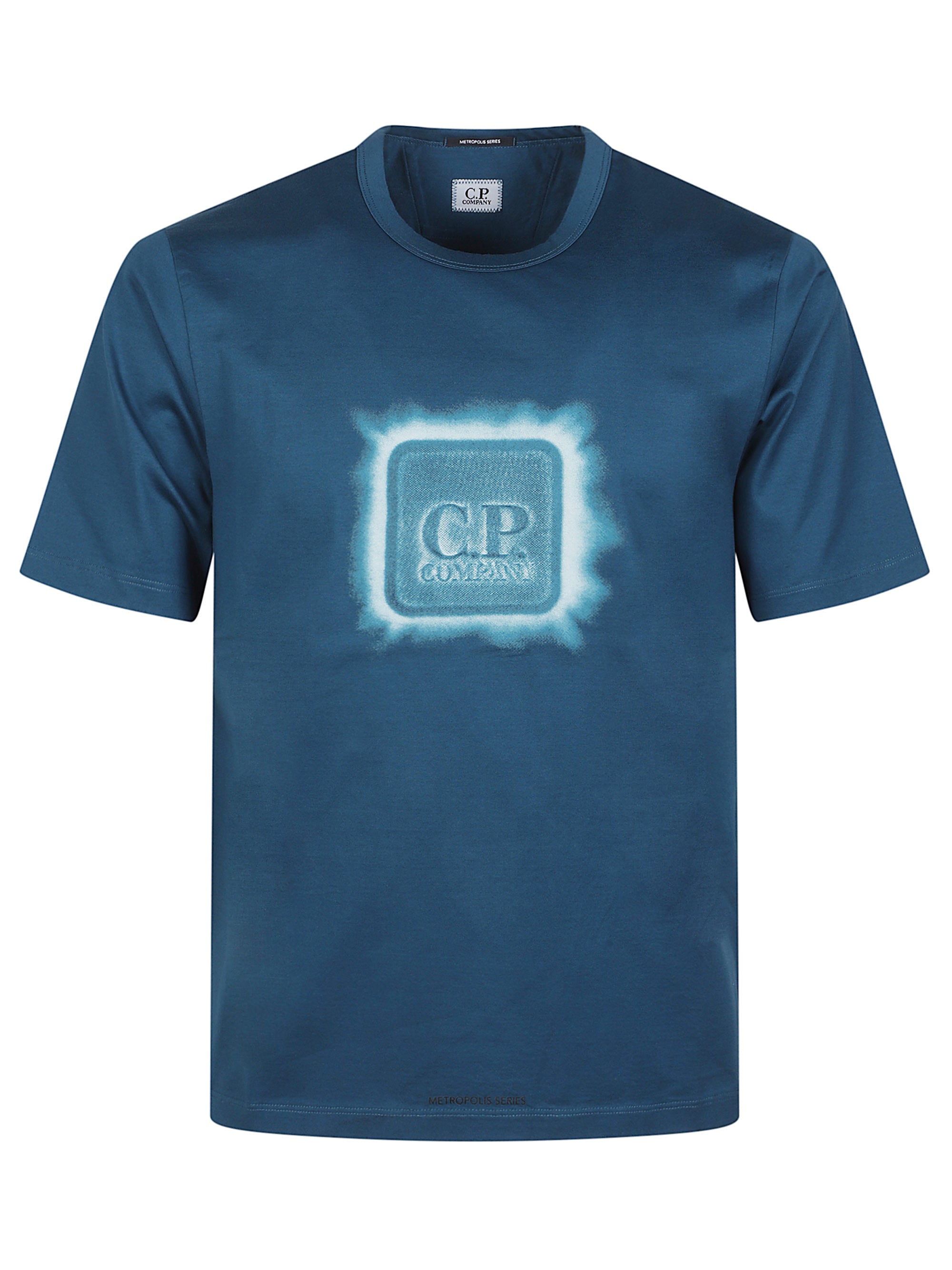 C.p. Company T-Shirts And Polos Blue Cotton
