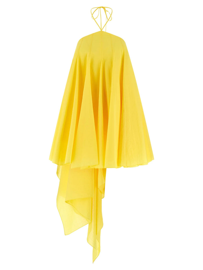 JACQUEMUS Dresses Yellow Cotton Polyamide