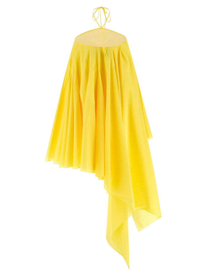 JACQUEMUS Dresses Yellow Cotton Polyamide
