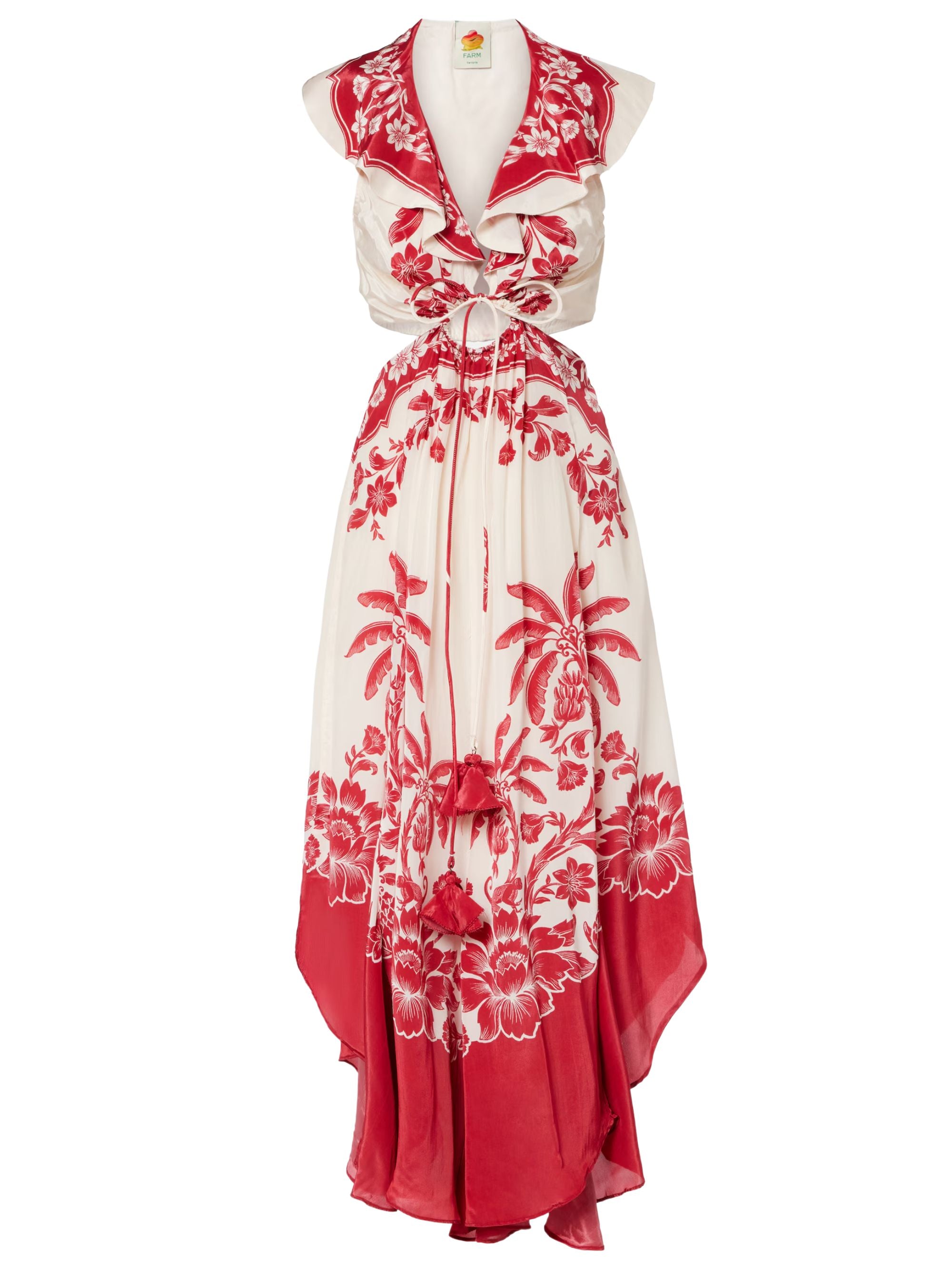 FARM RIO Dresses Red Viscose