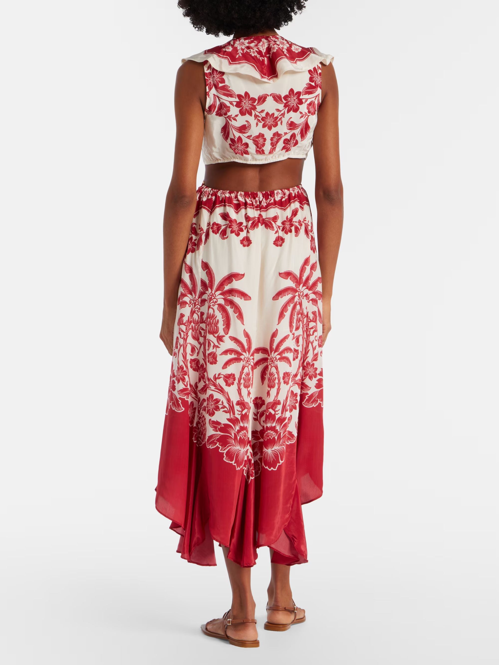 FARM RIO Dresses Red Viscose