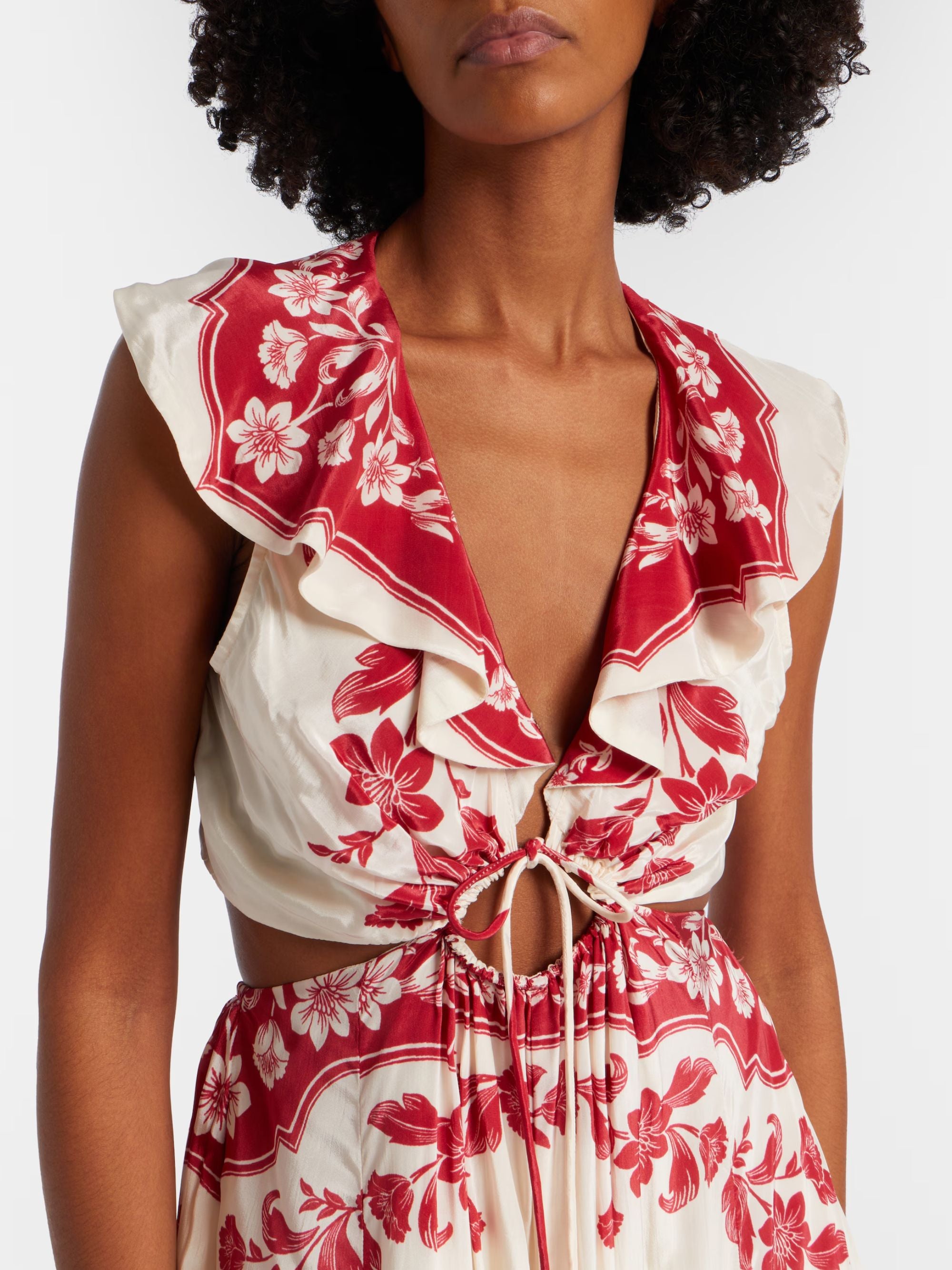 FARM RIO Dresses Red Viscose