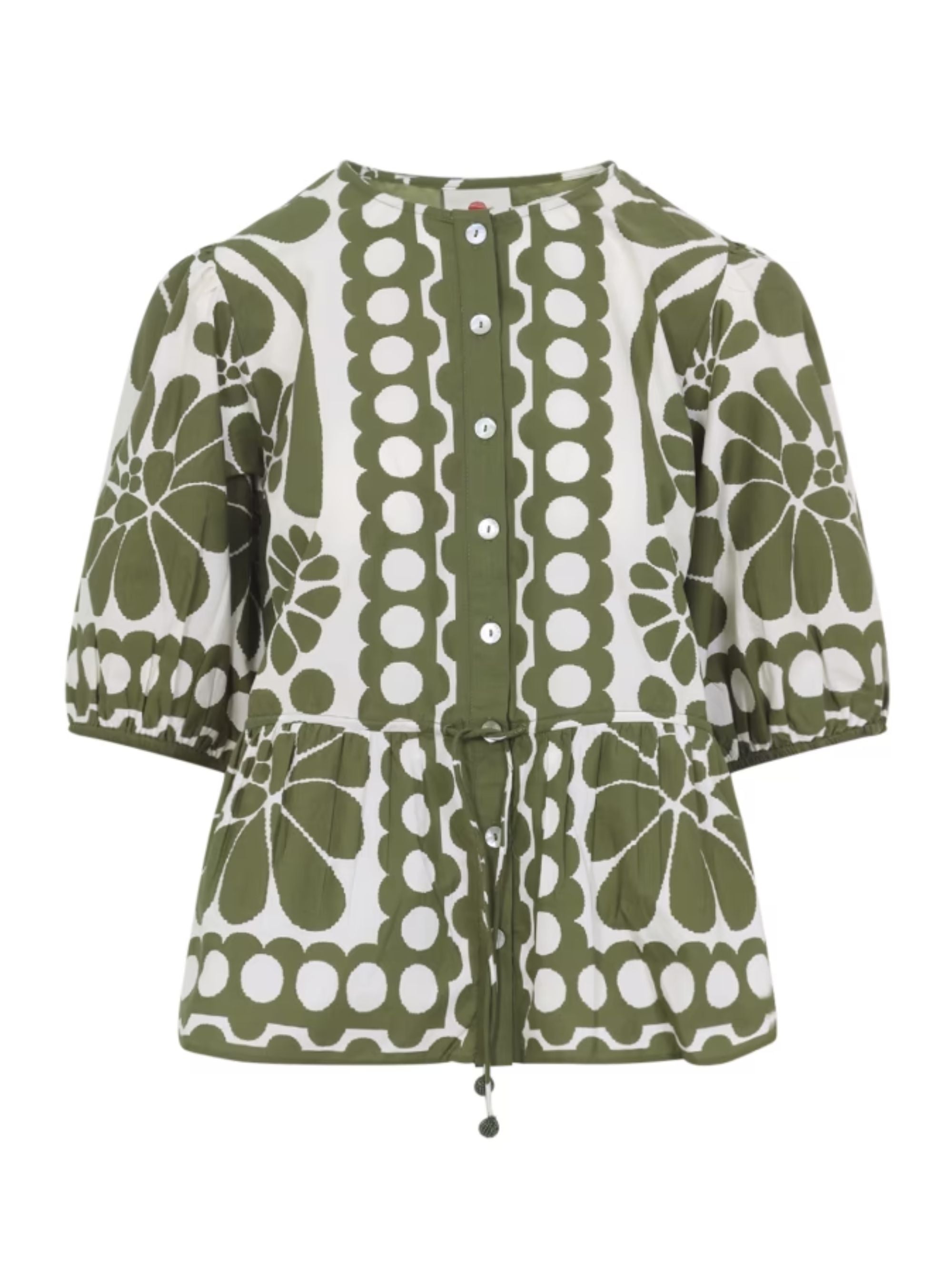 FARM RIO Shirts Green Cotton