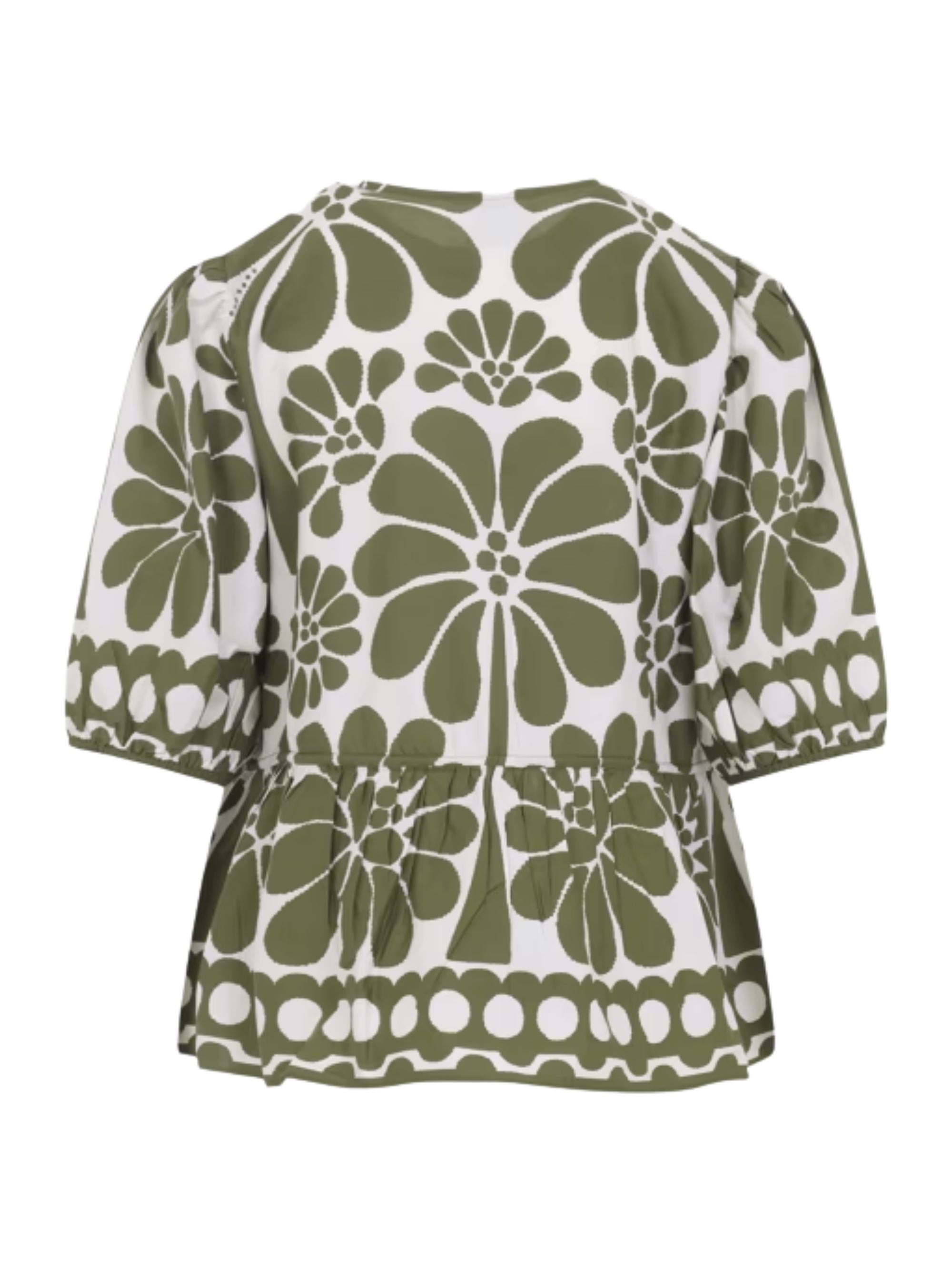 FARM RIO Shirts Green Cotton
