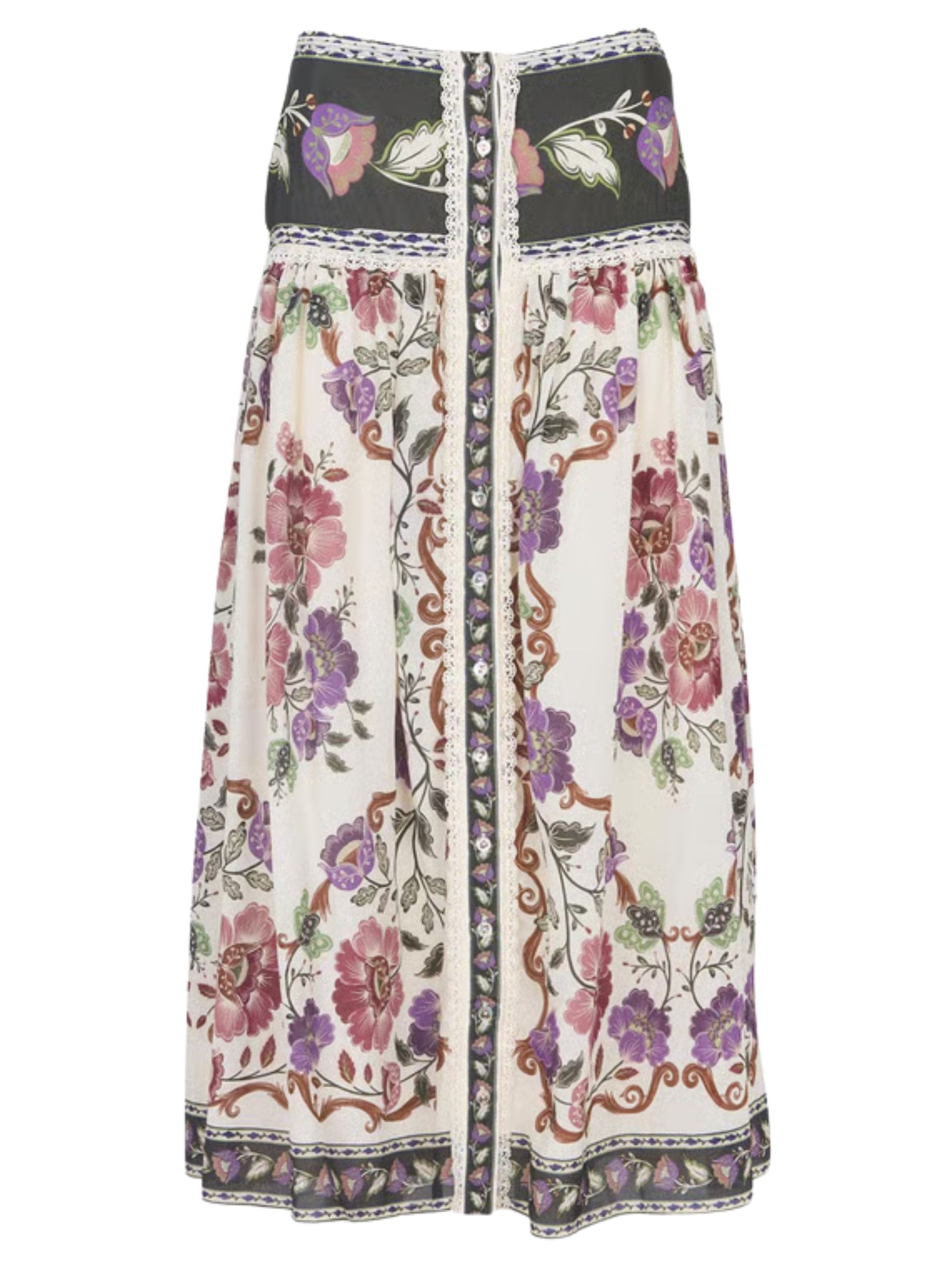 FARM RIO Skirts MultiColour Cotton Viscose