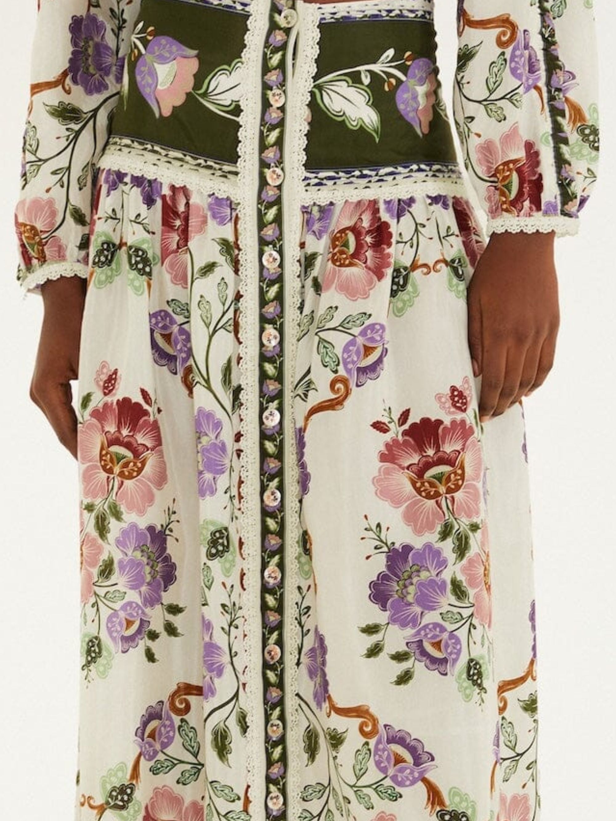 FARM RIO Skirts MultiColour Cotton Viscose