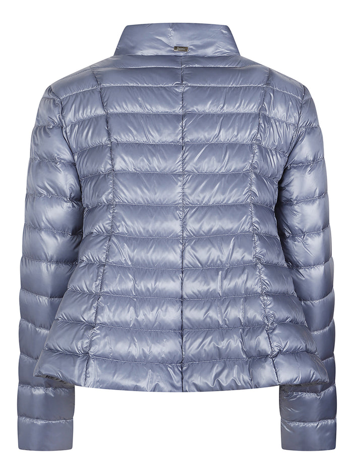 Herno Coats Clear Blue Polyamide