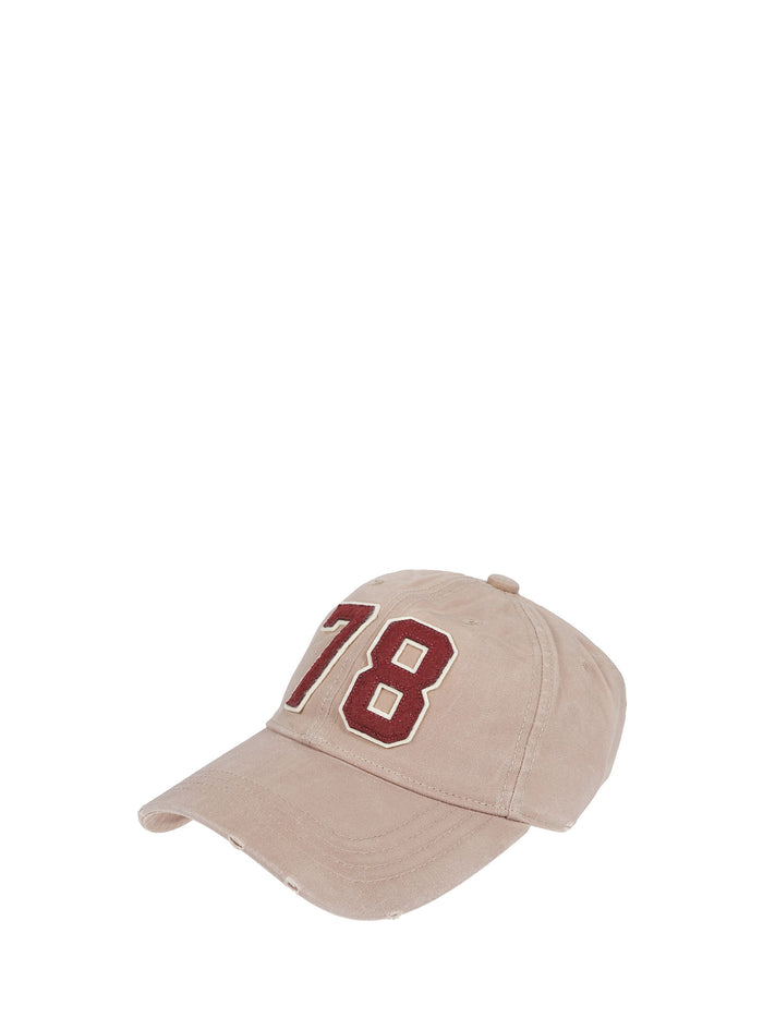 Golden Goose Hats Beige Cotton