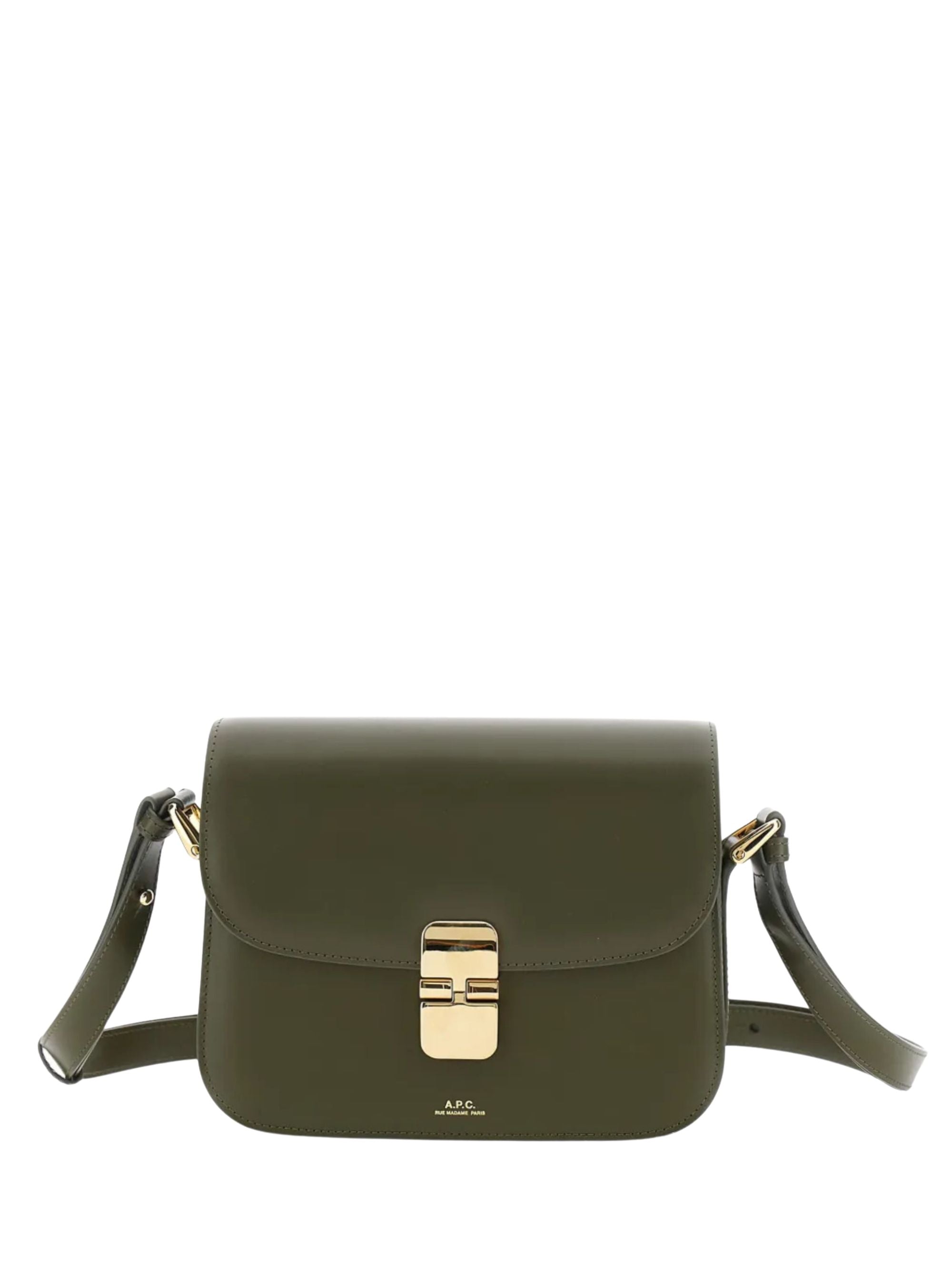 A.P.C. Bags Kaki Cow Leather