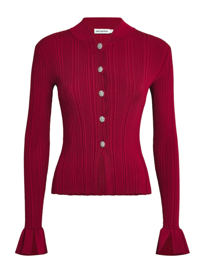 Self Portrait Sweaters Red