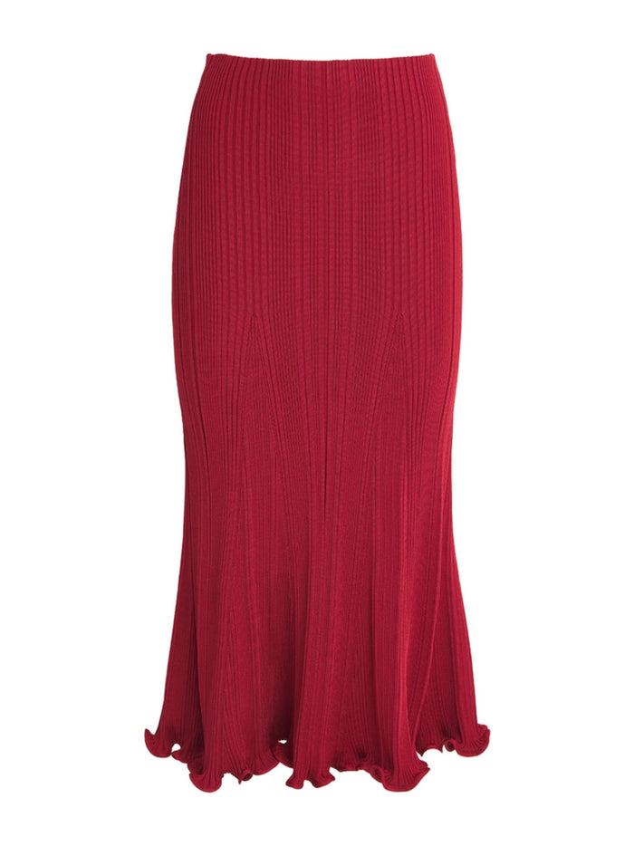 Self Portrait Skirts Red