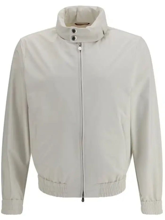 Brunello Cucinelli Coats Beige Polyamide Elastane