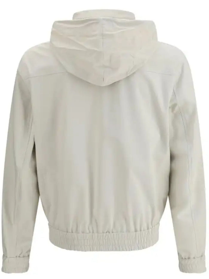 Brunello Cucinelli Coats Beige Polyamide Elastane