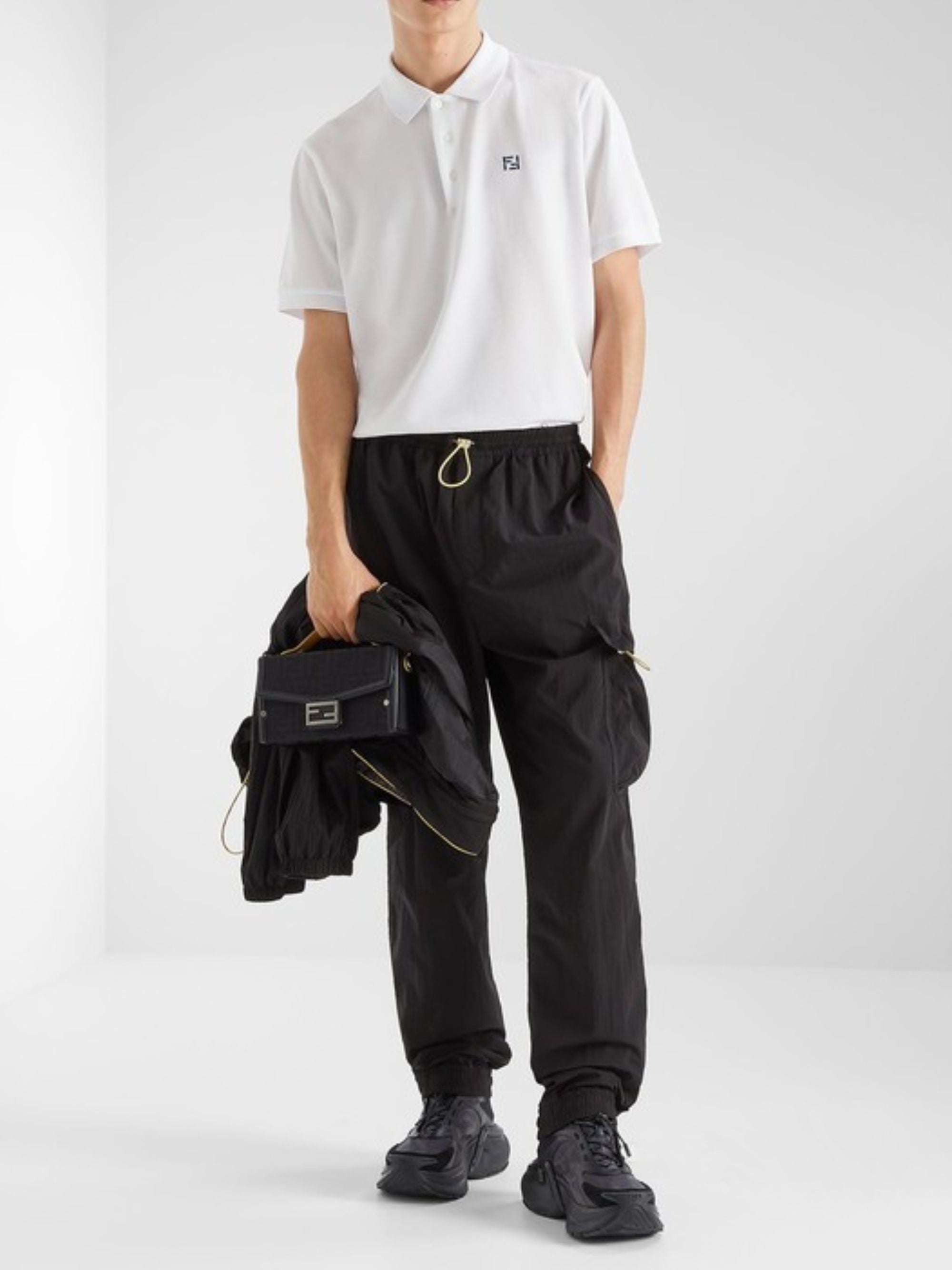 Fendi Trousers Black