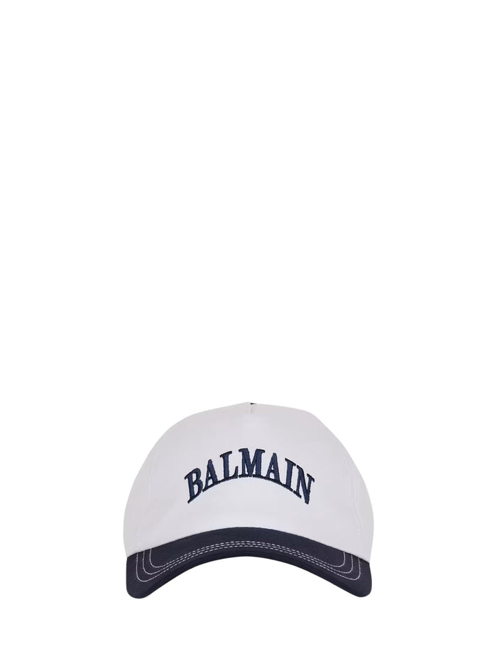 Balmain Hats White Cotton