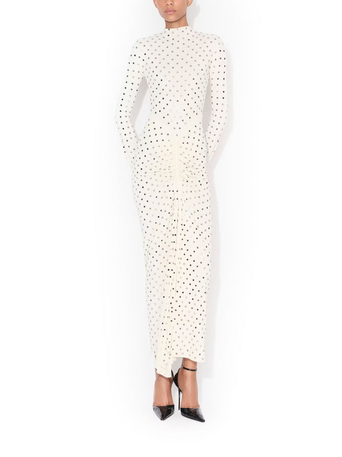 Alaia Dresses Beige Viscose