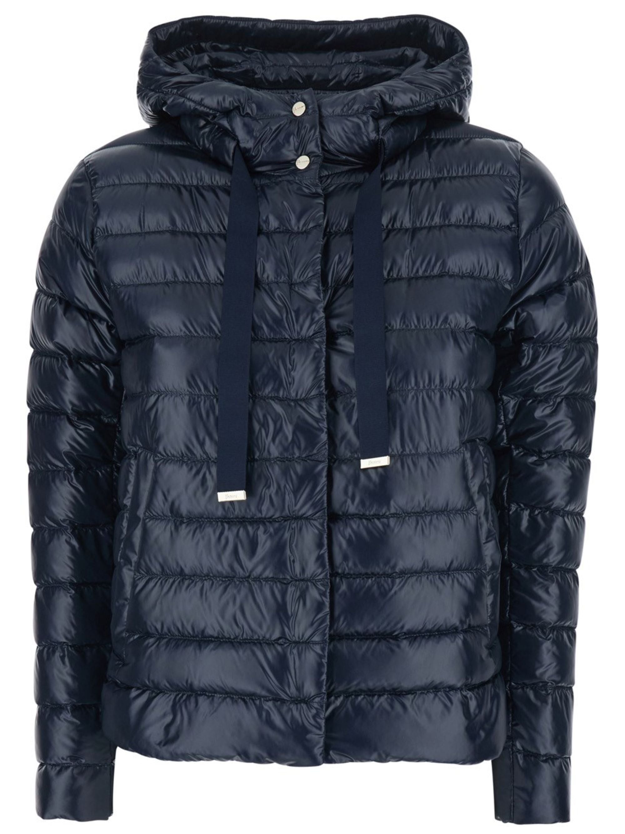 Herno Coats Blue Polyamide